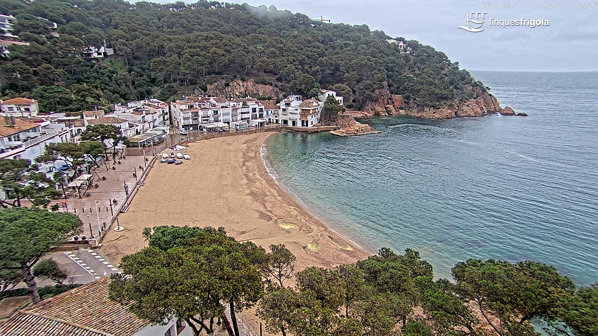 Costa Brava - Tamariu - Live Webcam 