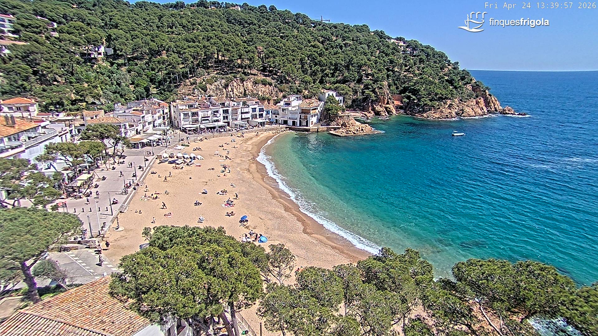 Costa Brava - Tamariu - Live Webcam 