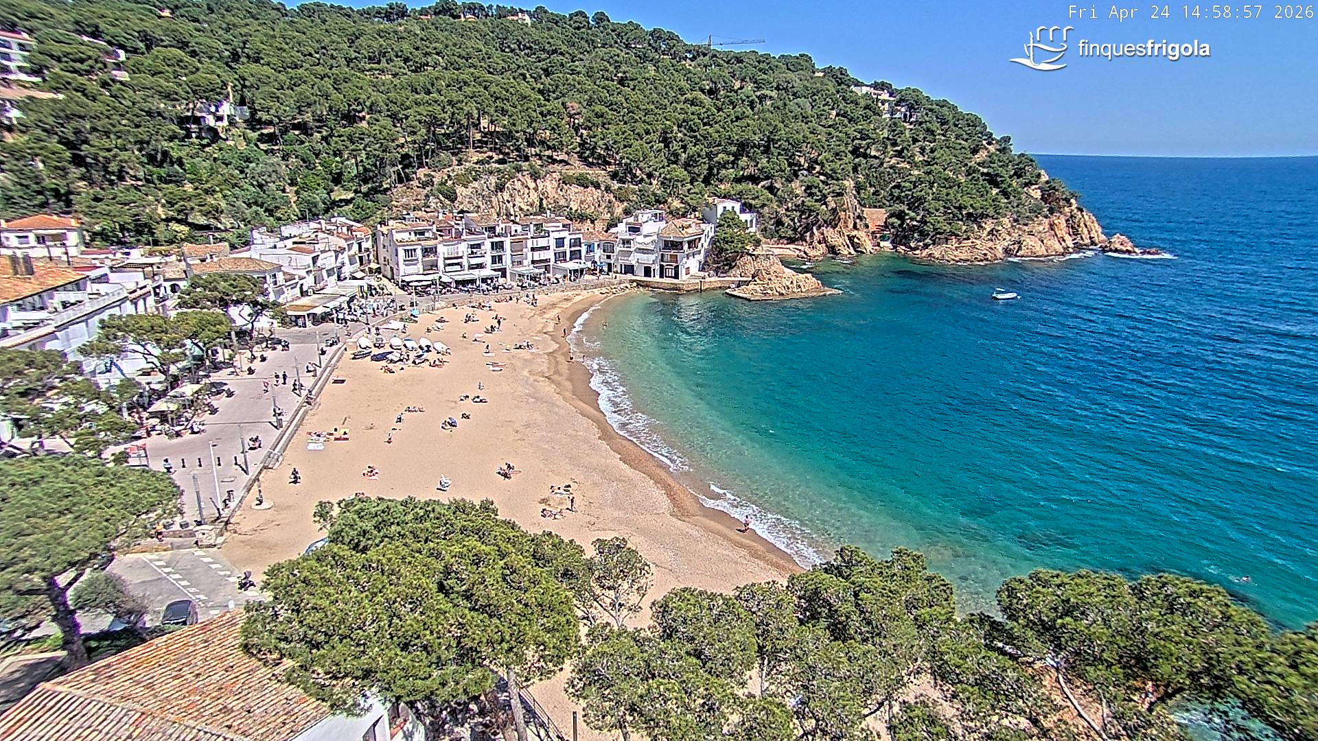 Costa Brava - Tamariu - Live Webcam 