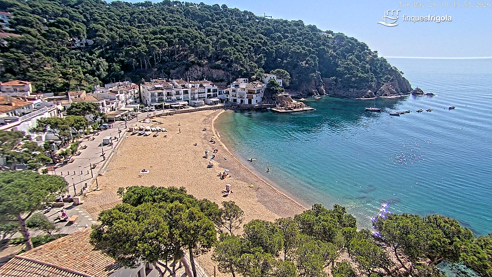 Costa Brava - Tamariu - Live Webcam 