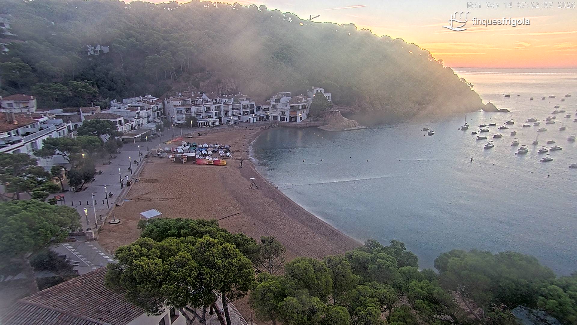 Costa Brava - Tamariu - Live Webcam 