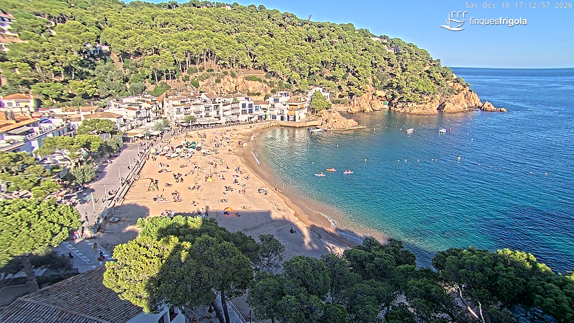 Costa Brava - Tamariu - Live Webcam 