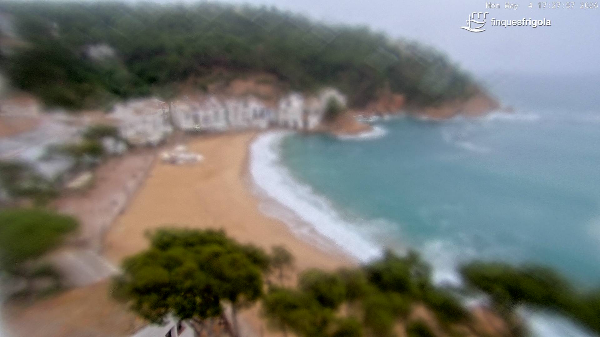 Webcam de Tamariu platja