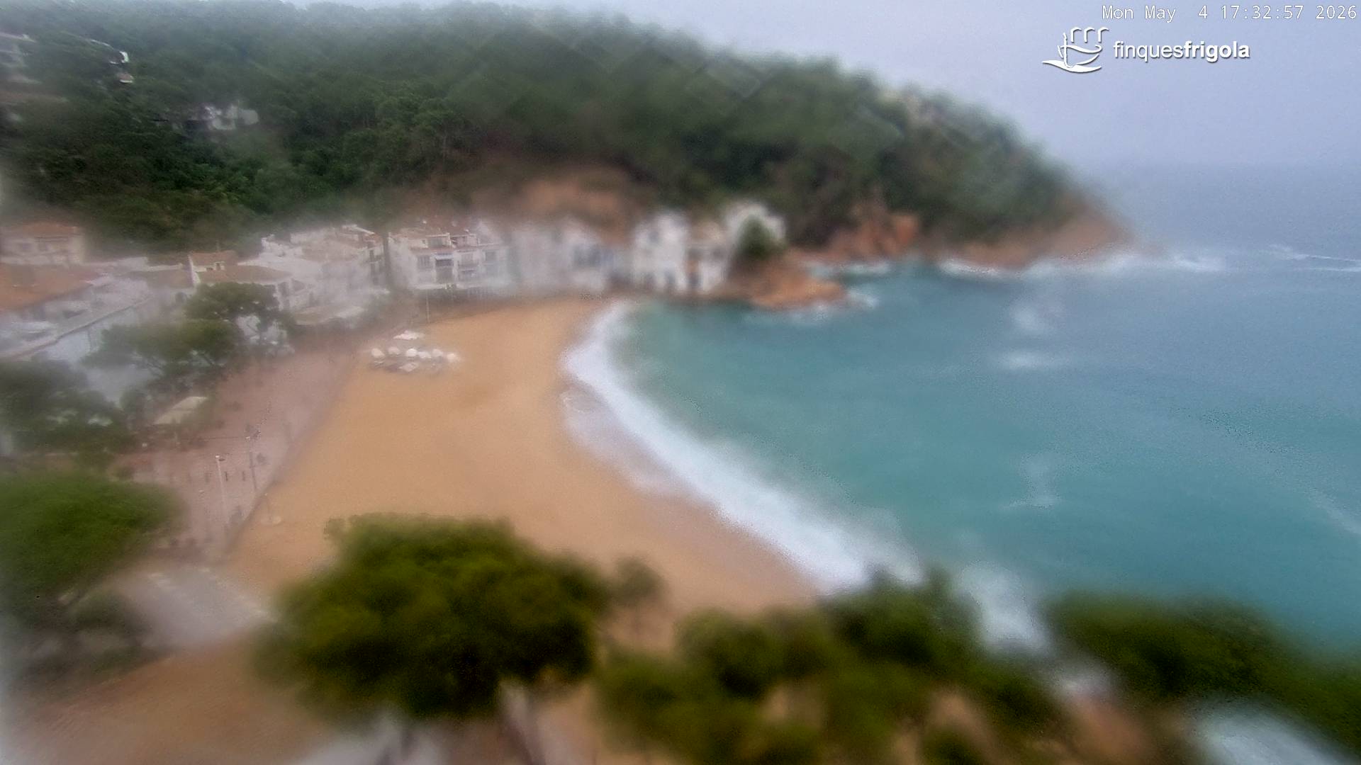 Webcam of Tamariu beach