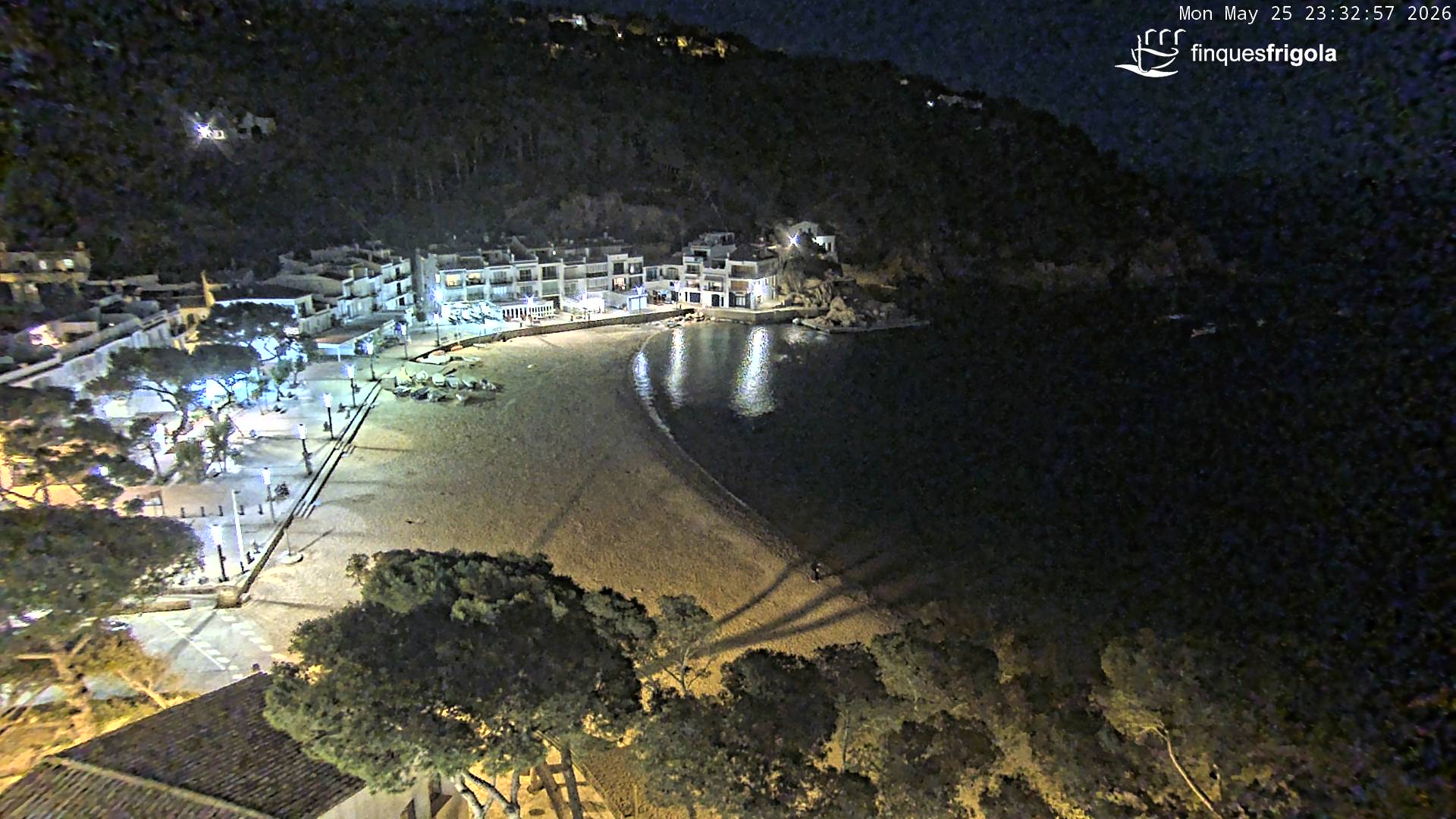 Webcam of Tamariu beach