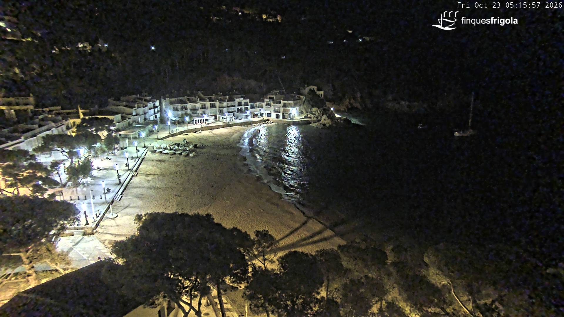Webcam de Tamariu playa