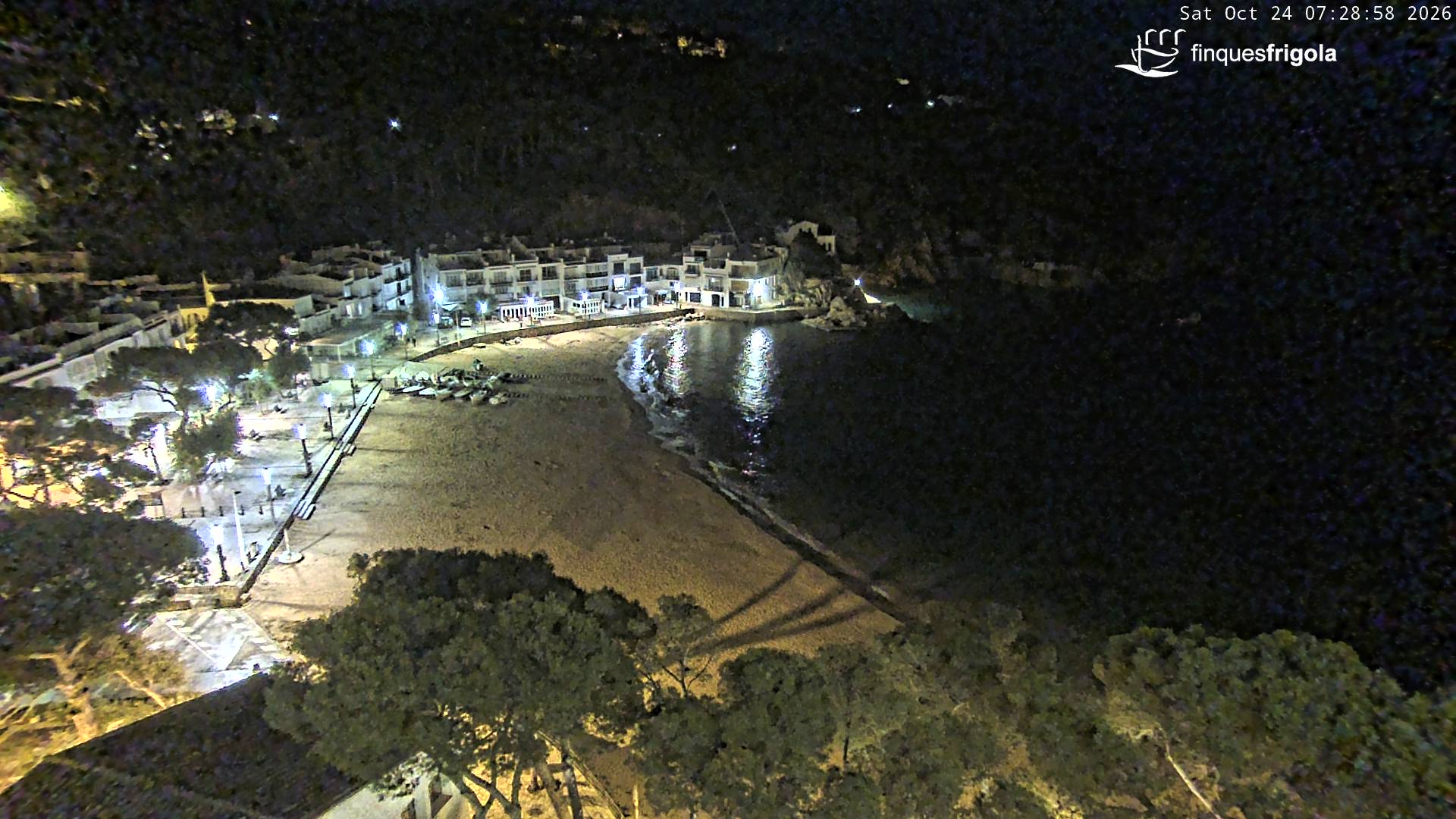 Webcam de Tamariu playa