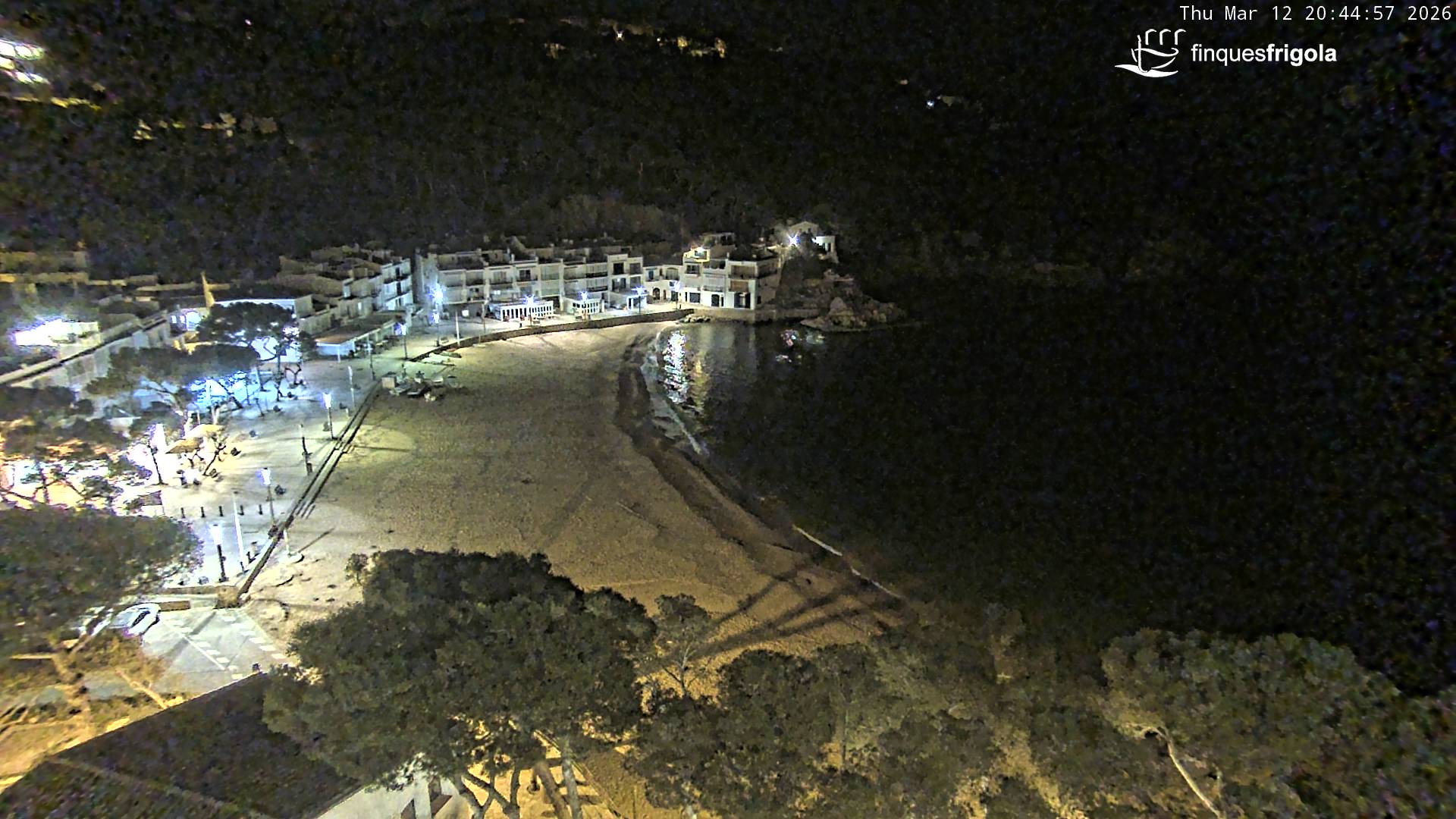 Webcam de Tamariu playa