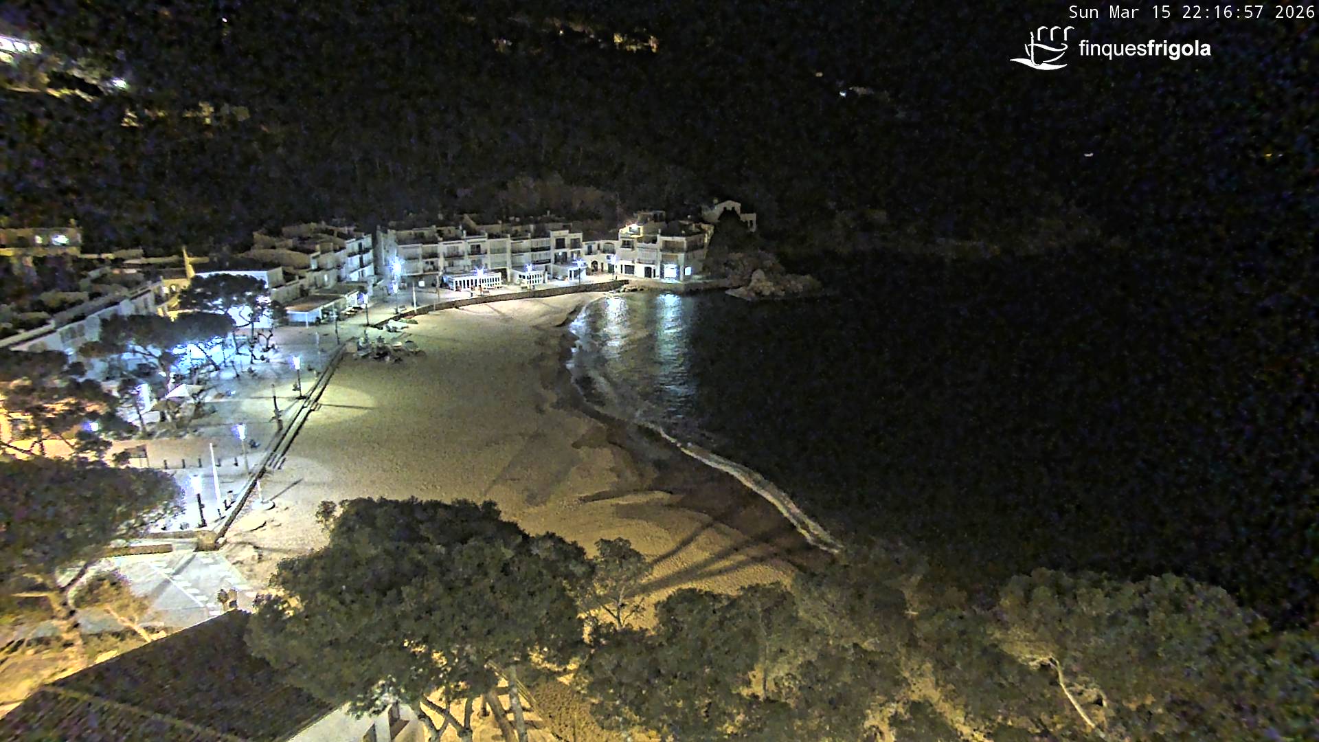 Webcam de Tamariu playa