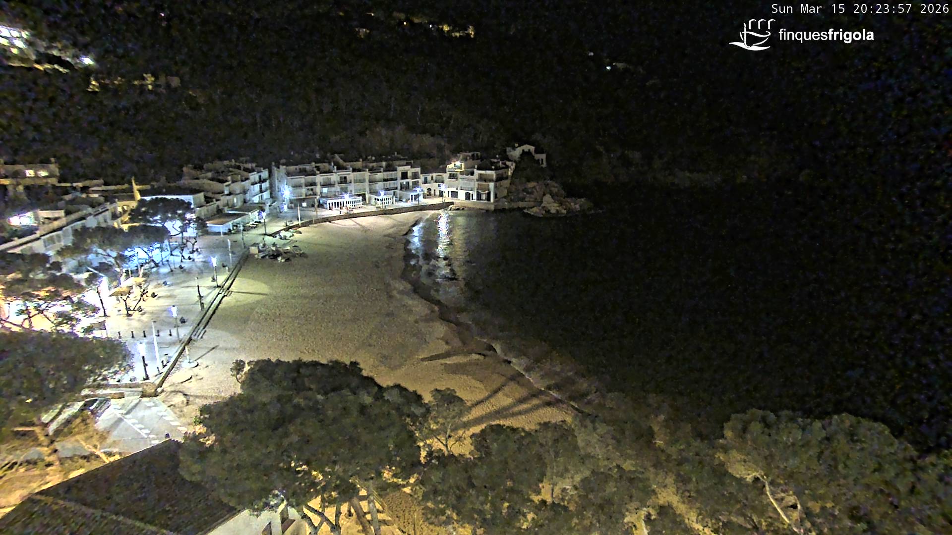 Webcam de Tamariu playa