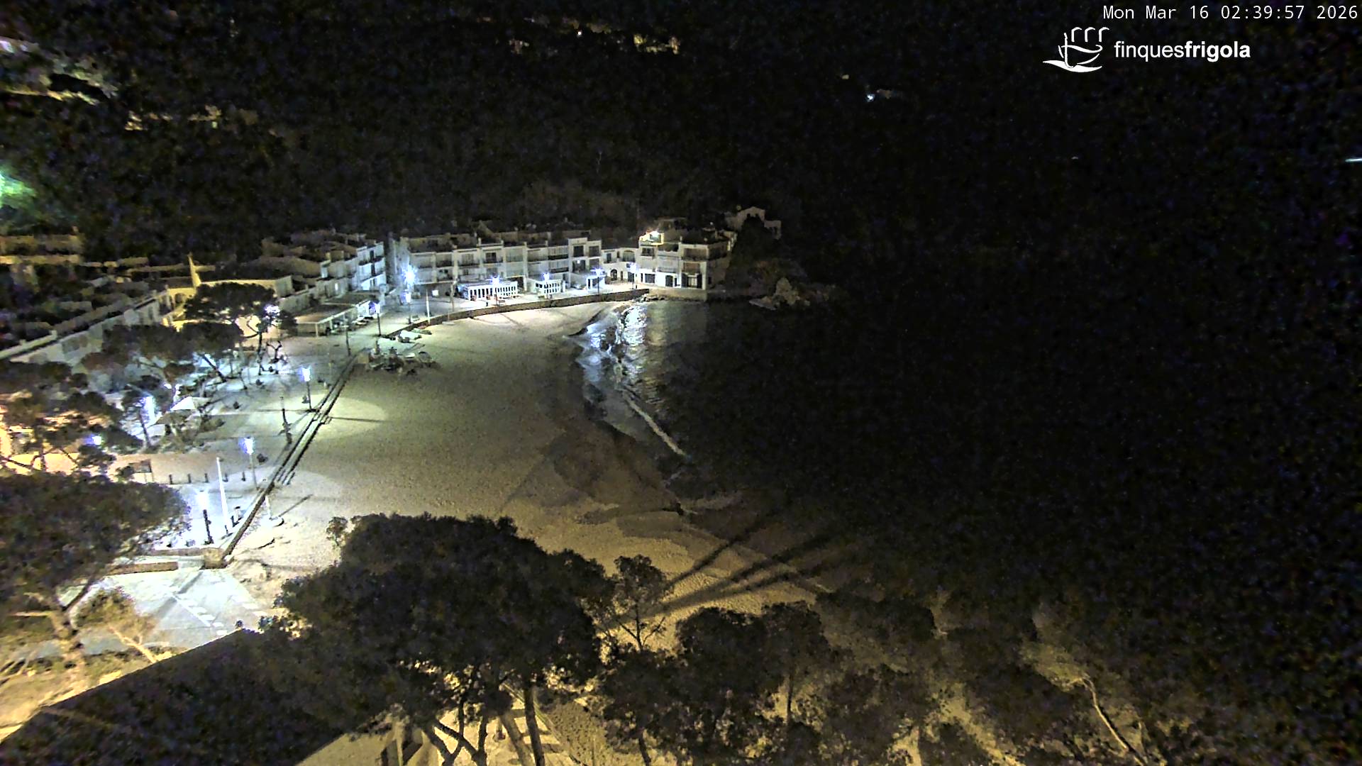 Webcam de Tamariu playa