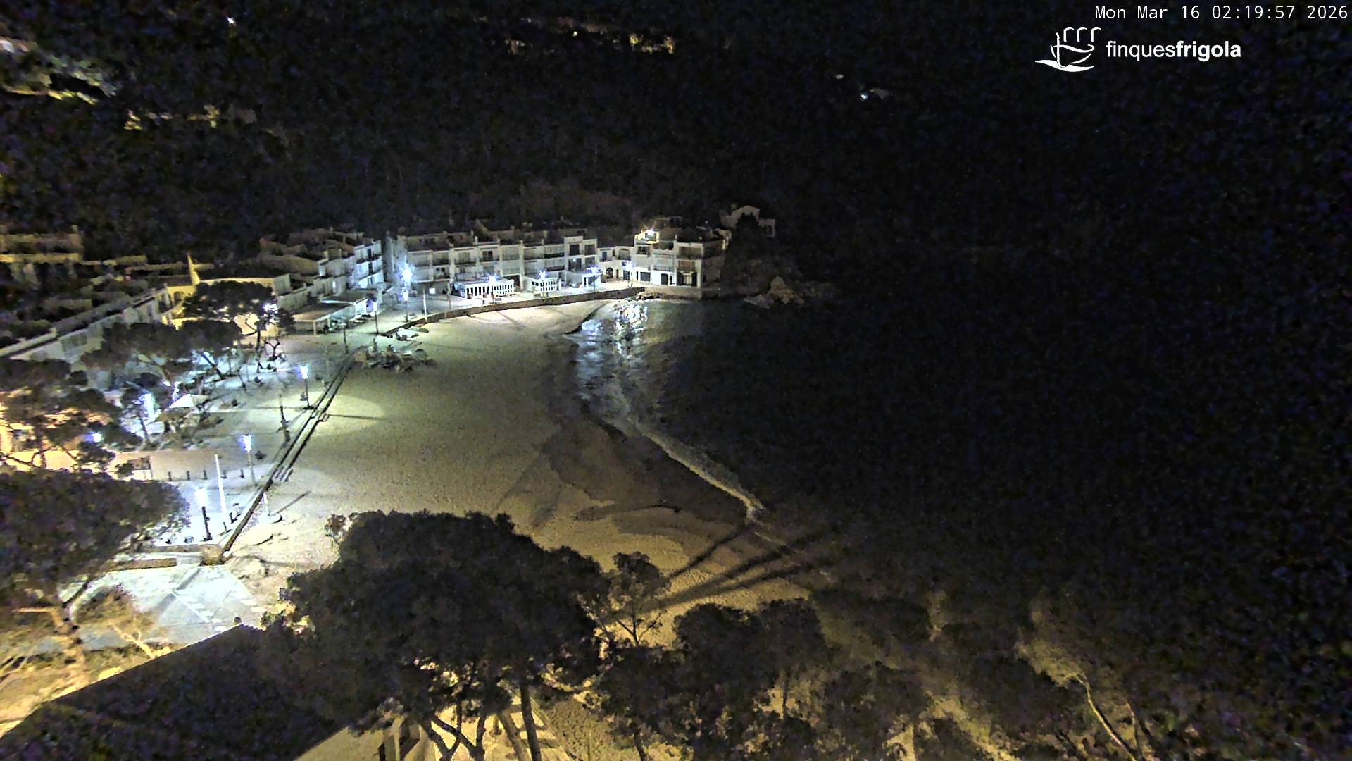 Webcam de Tamariu playa