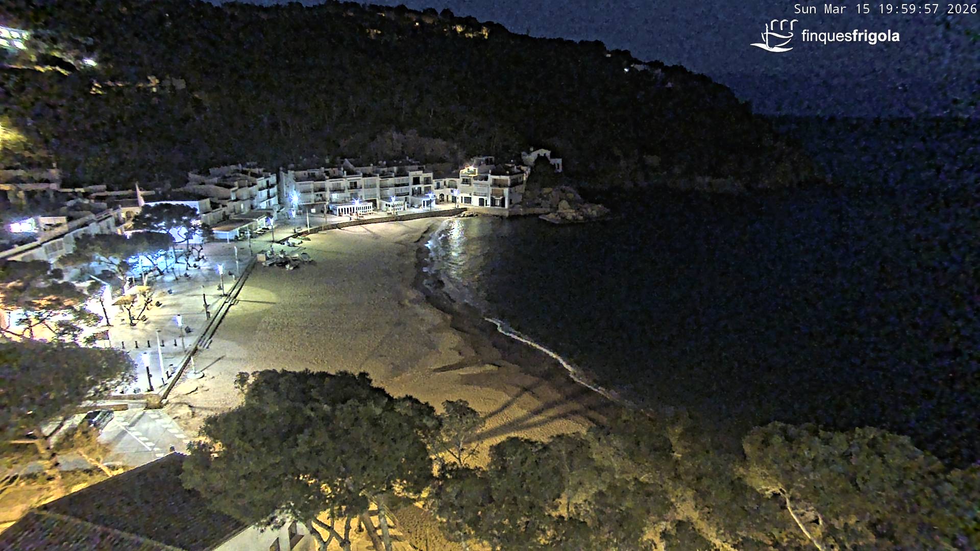 Webcam de Tamariu playa