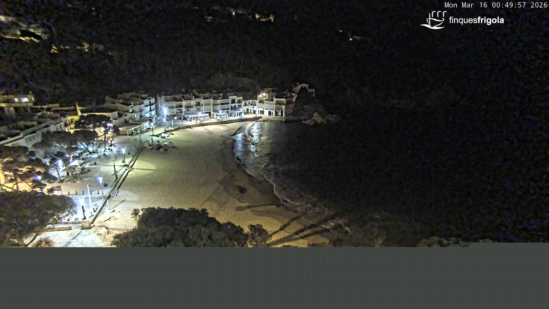 Webcam de Tamariu playa