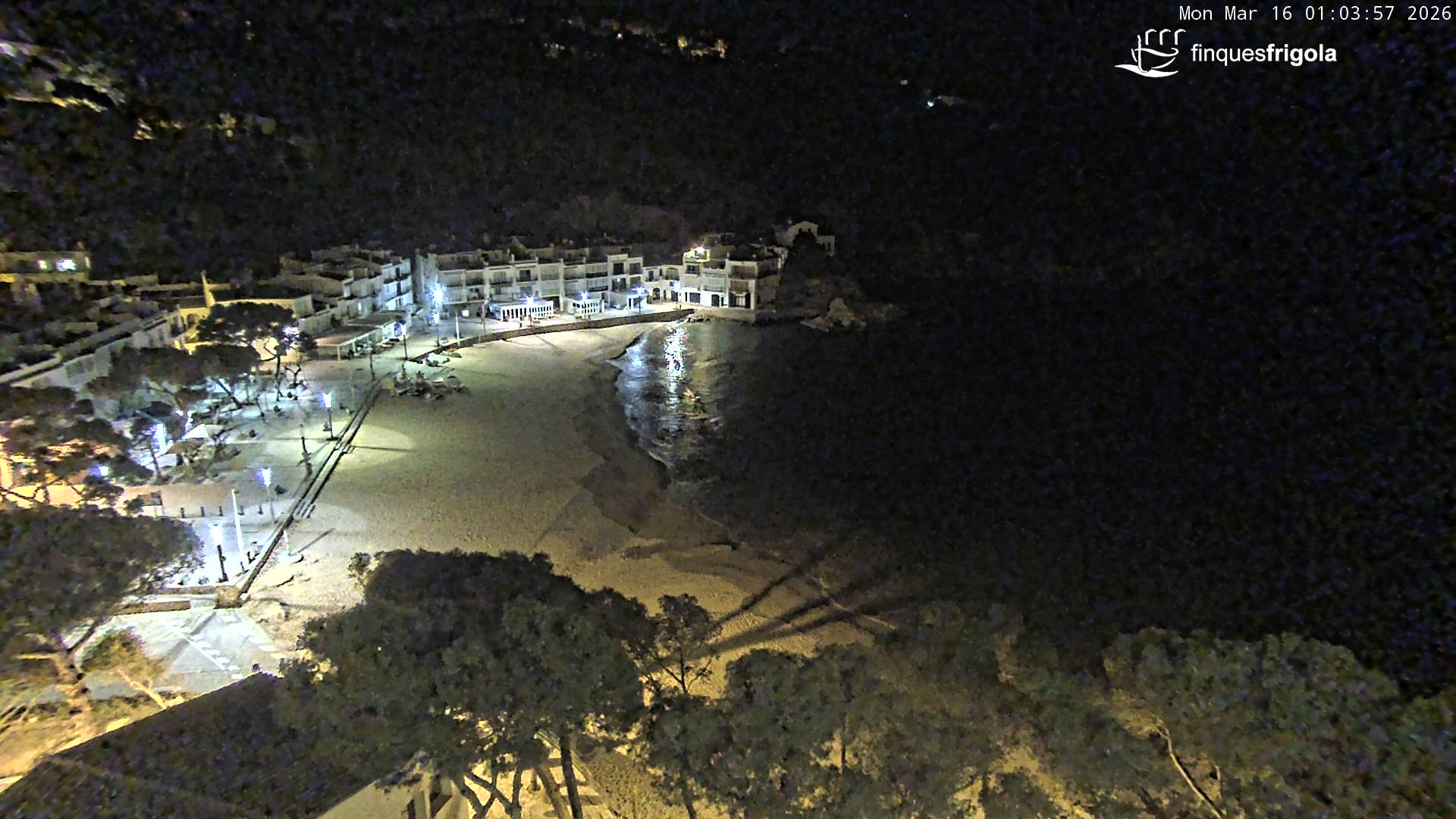 Webcam de Tamariu playa