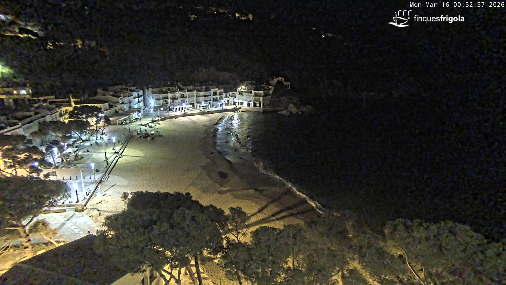 Webcam de Tamariu playa