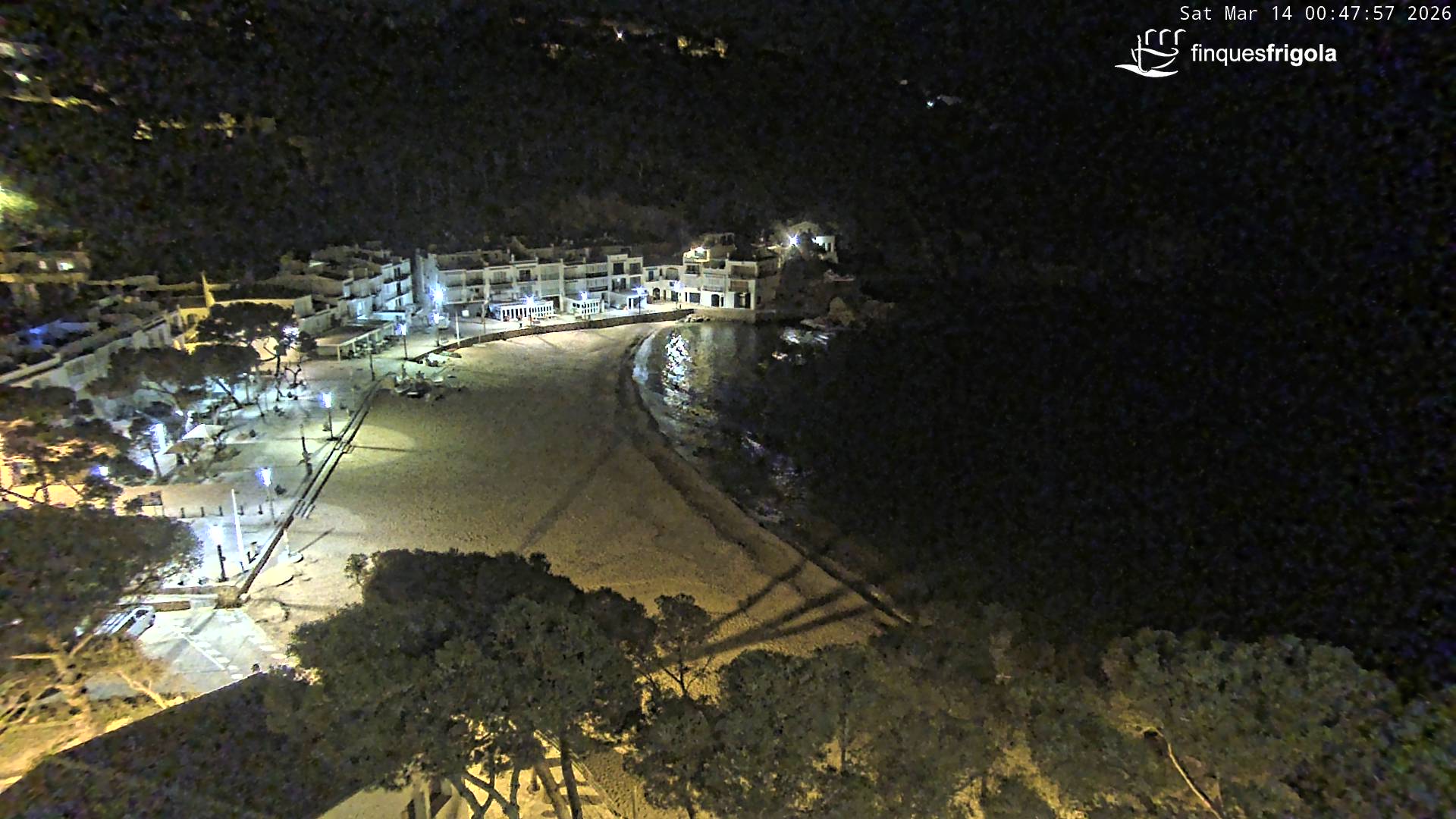 Webcam de Tamariu playa
