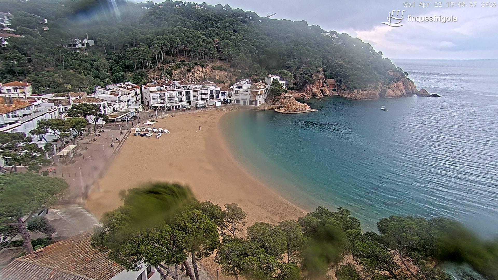 Webcam de Tamariu playa