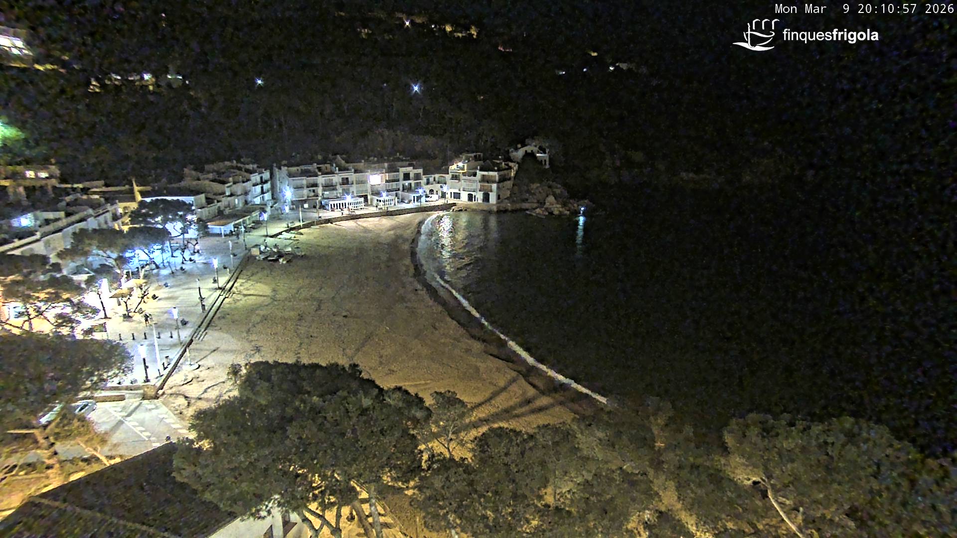 Webcam de Tamariu playa