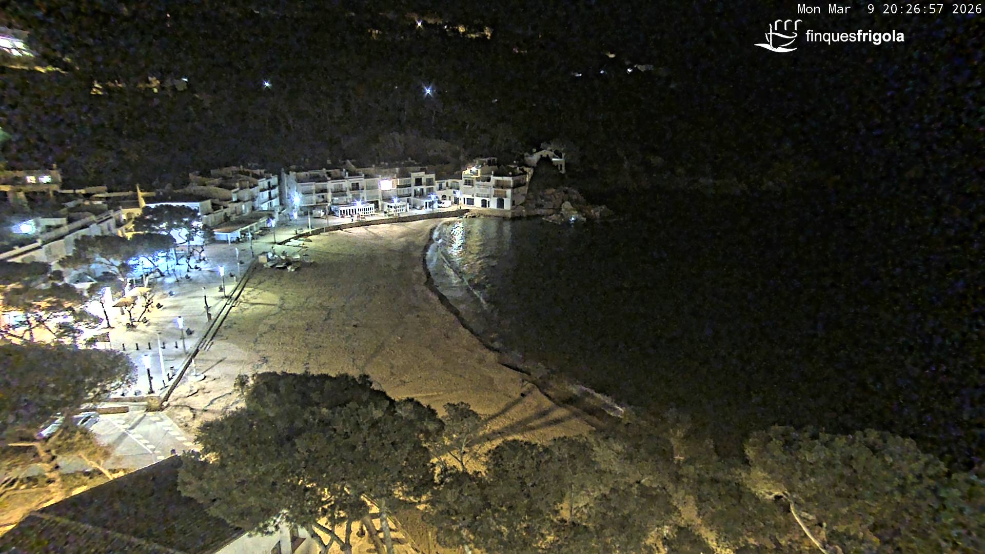 Webcam de Tamariu playa