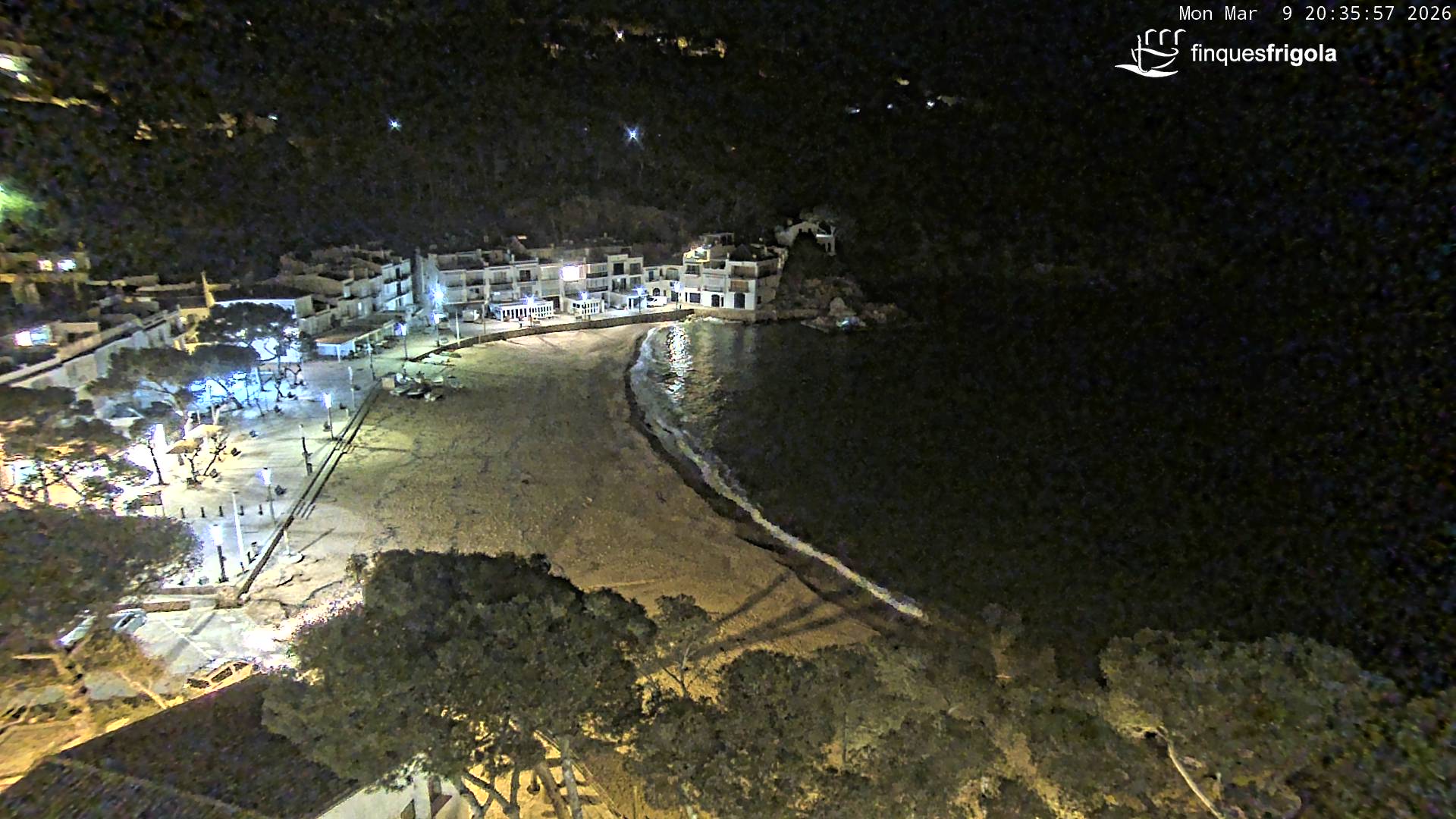 Webcam de Tamariu playa