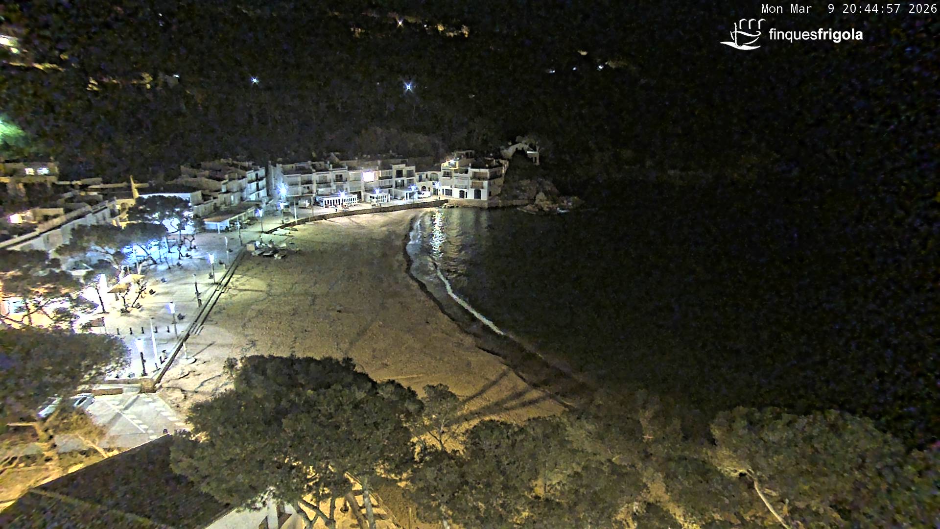 Webcam de Tamariu playa