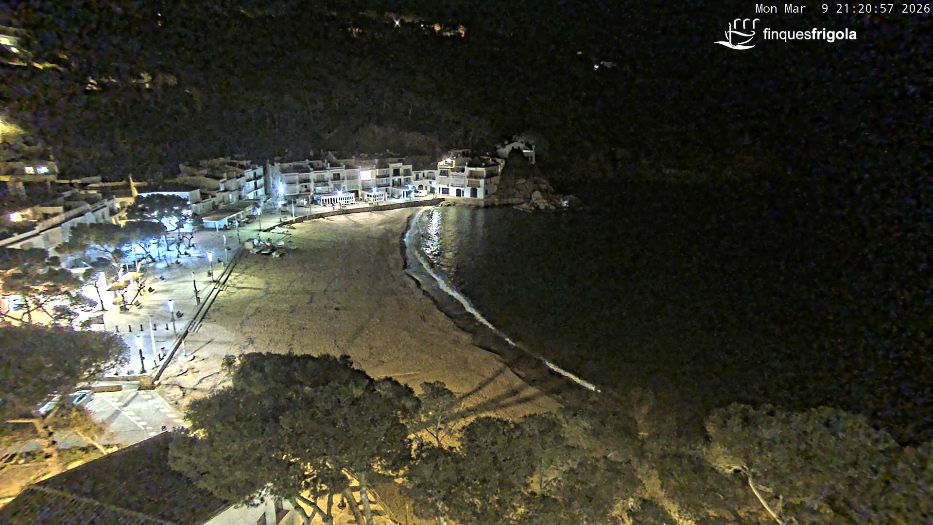 Webcam de Tamariu playa