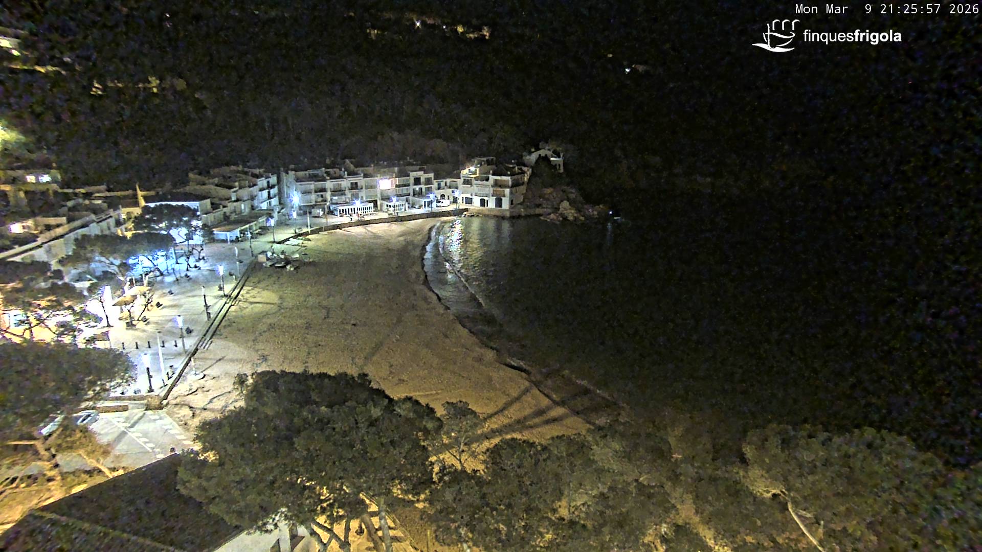 Webcam de Tamariu playa