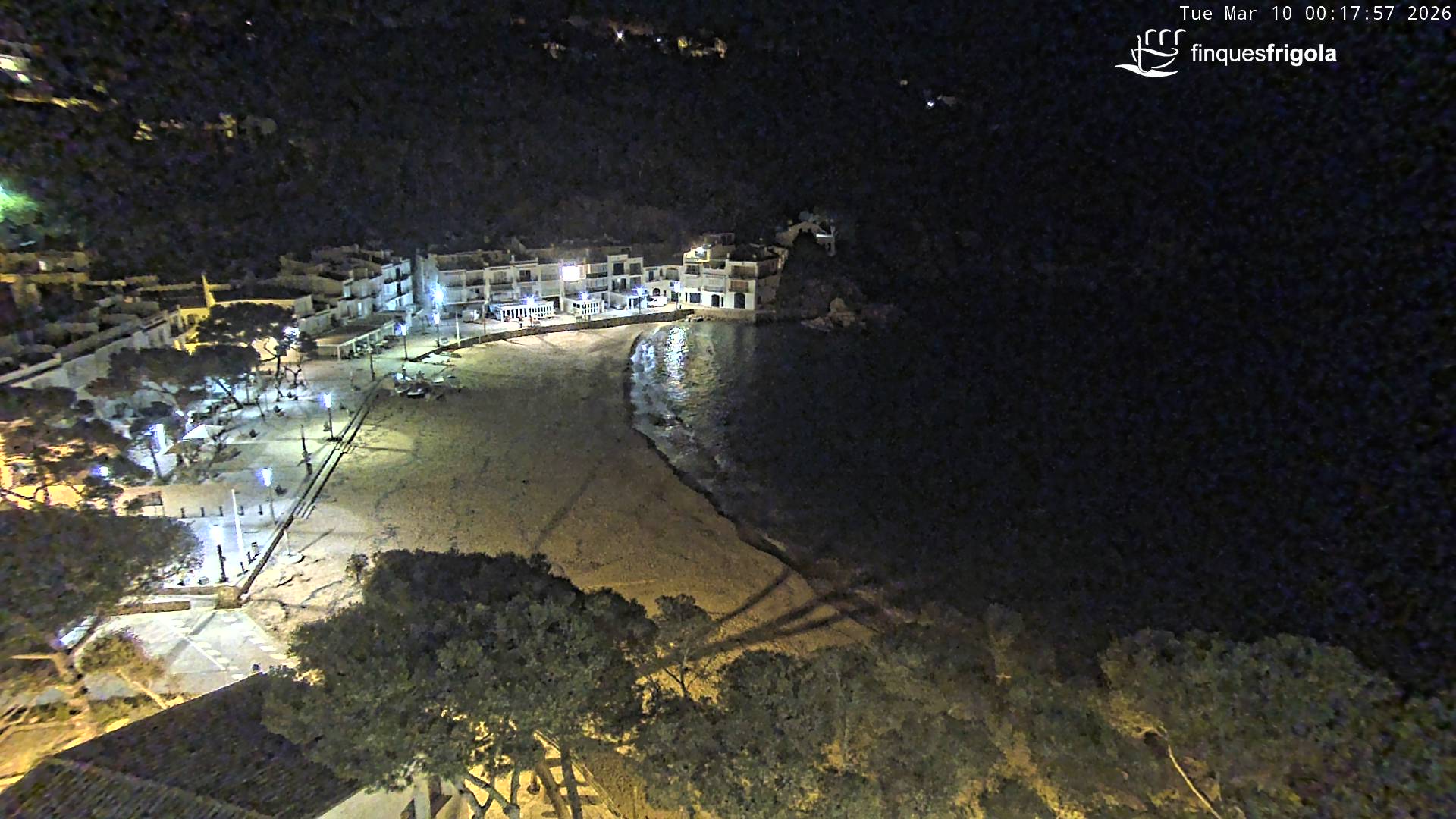 Webcam de Tamariu playa