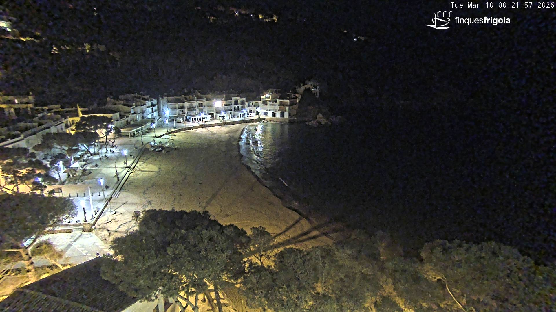 Webcam de Tamariu playa
