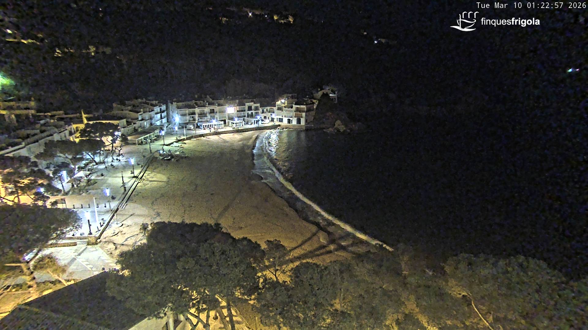 Webcam de Tamariu playa