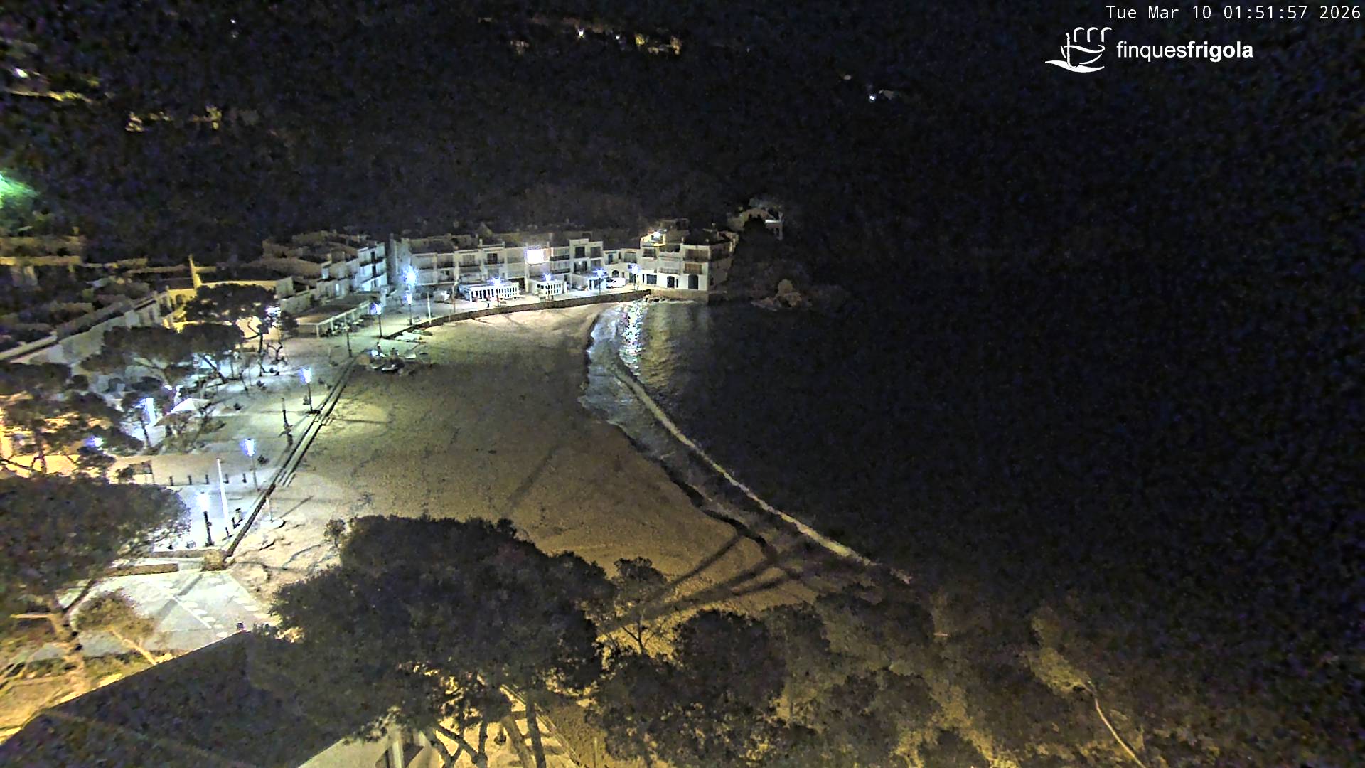 Webcam de Tamariu playa