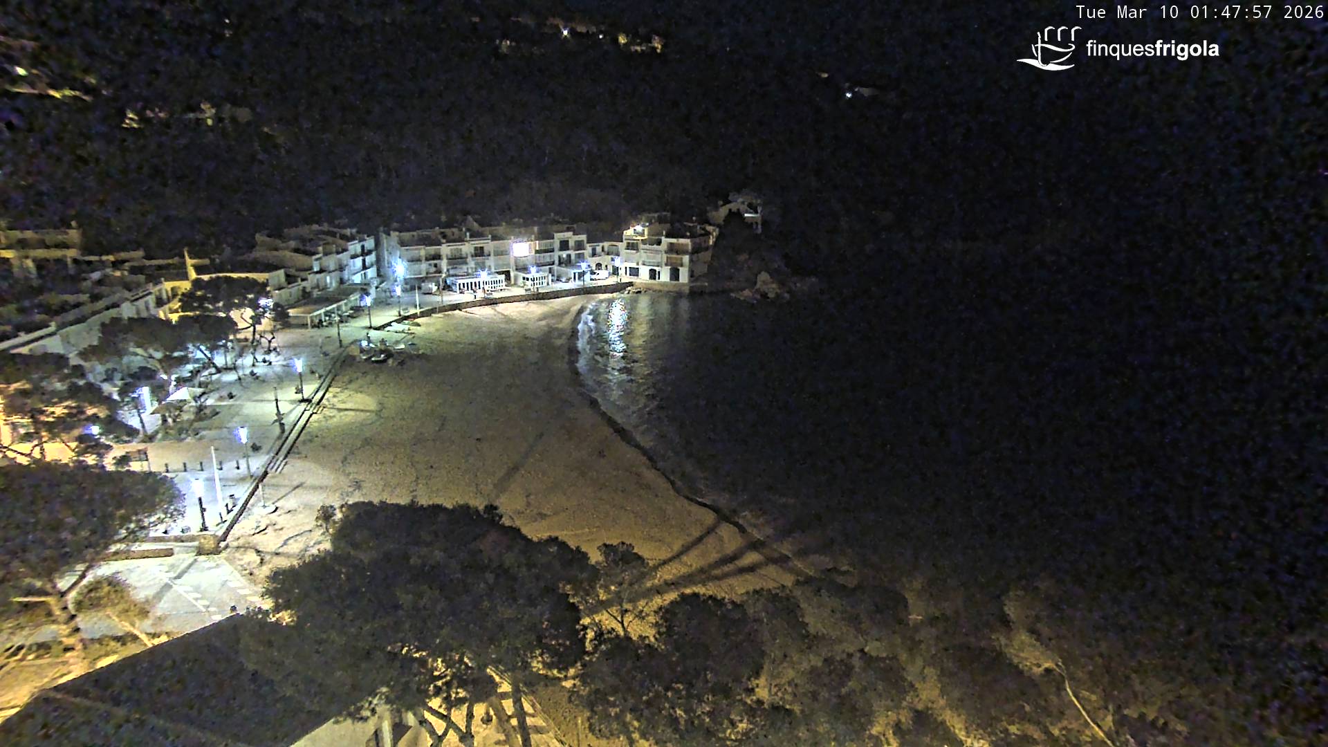Webcam de Tamariu playa