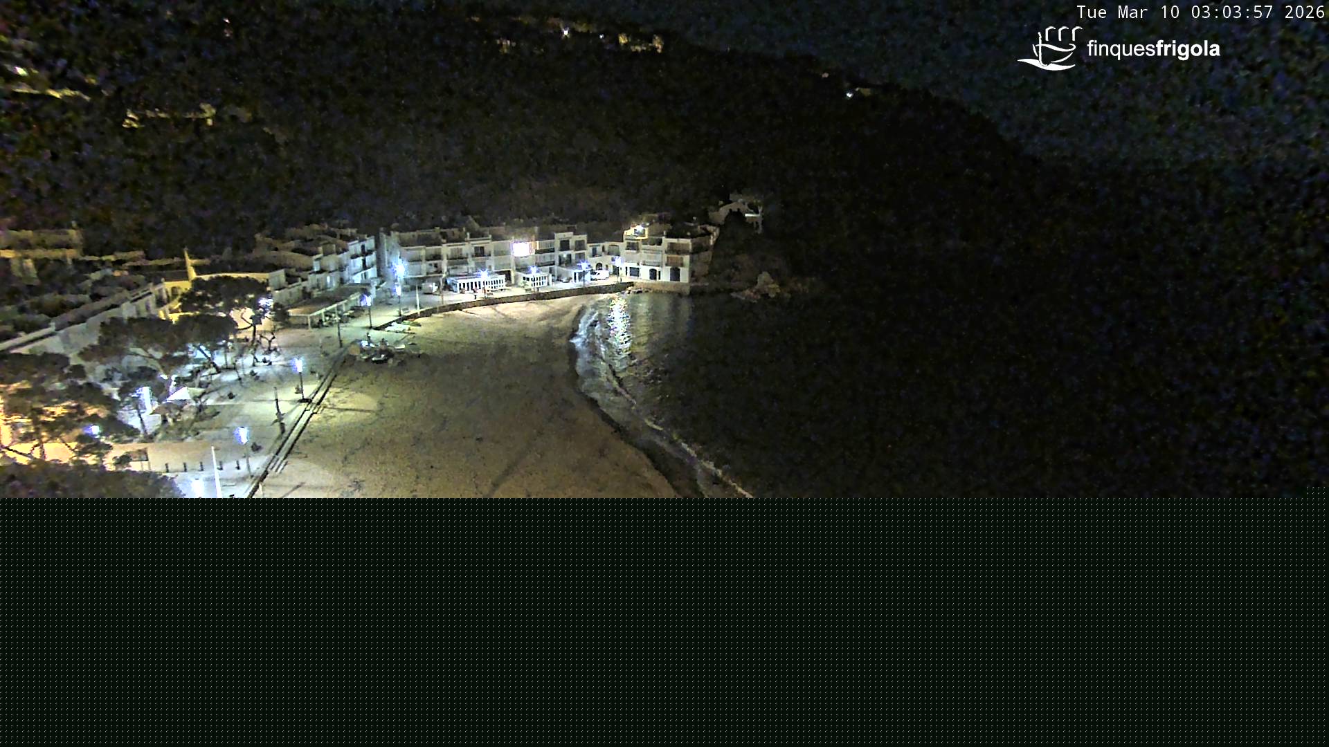 Webcam de Tamariu playa