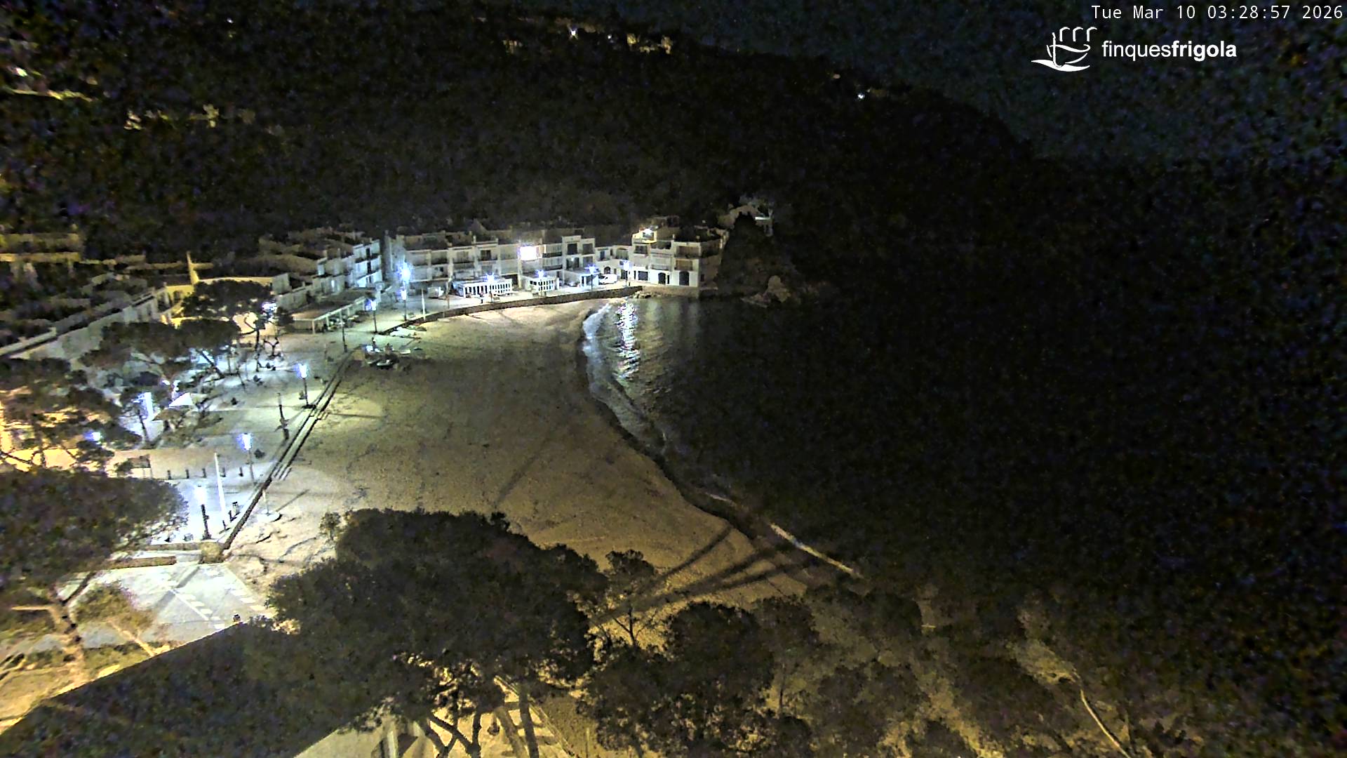 Webcam de Tamariu playa