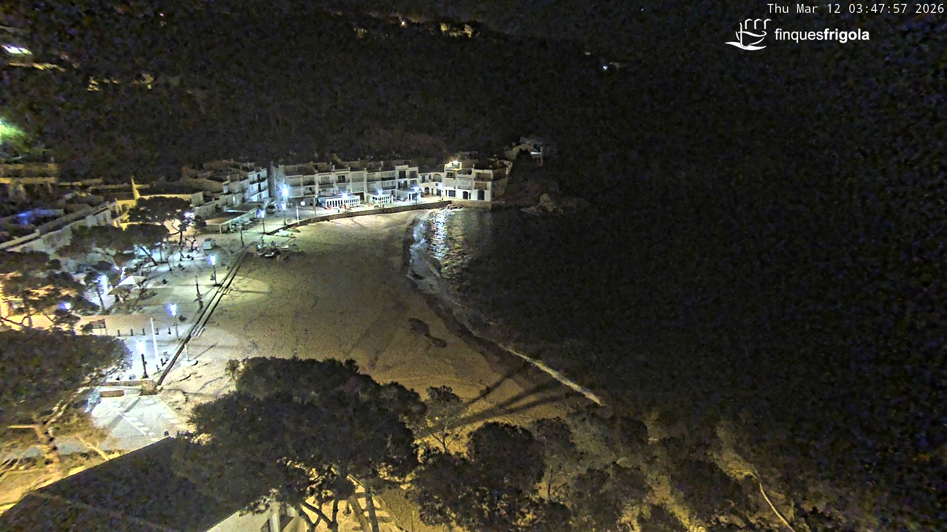 Webcam de Tamariu playa
