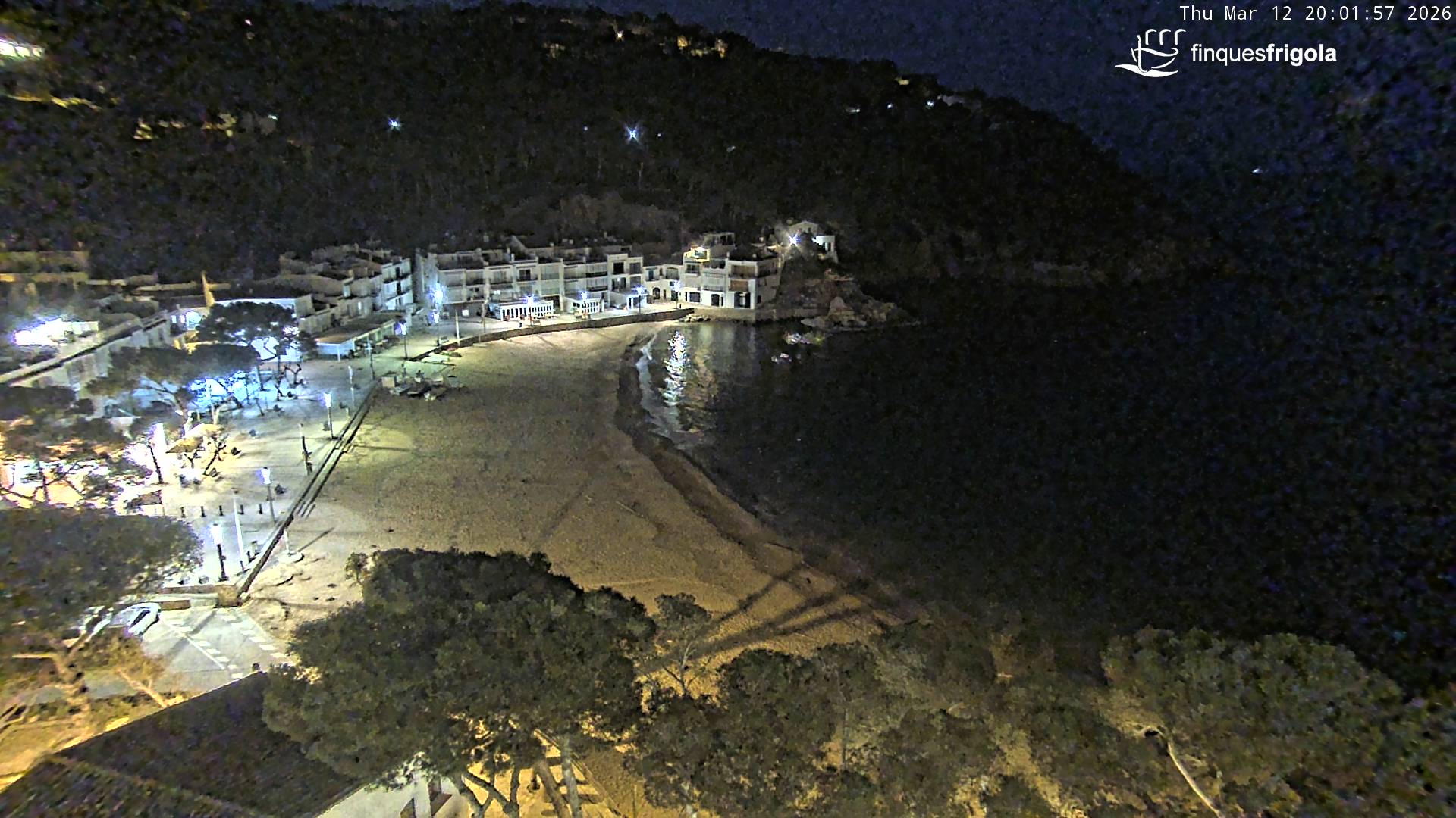 Webcam de Tamariu playa