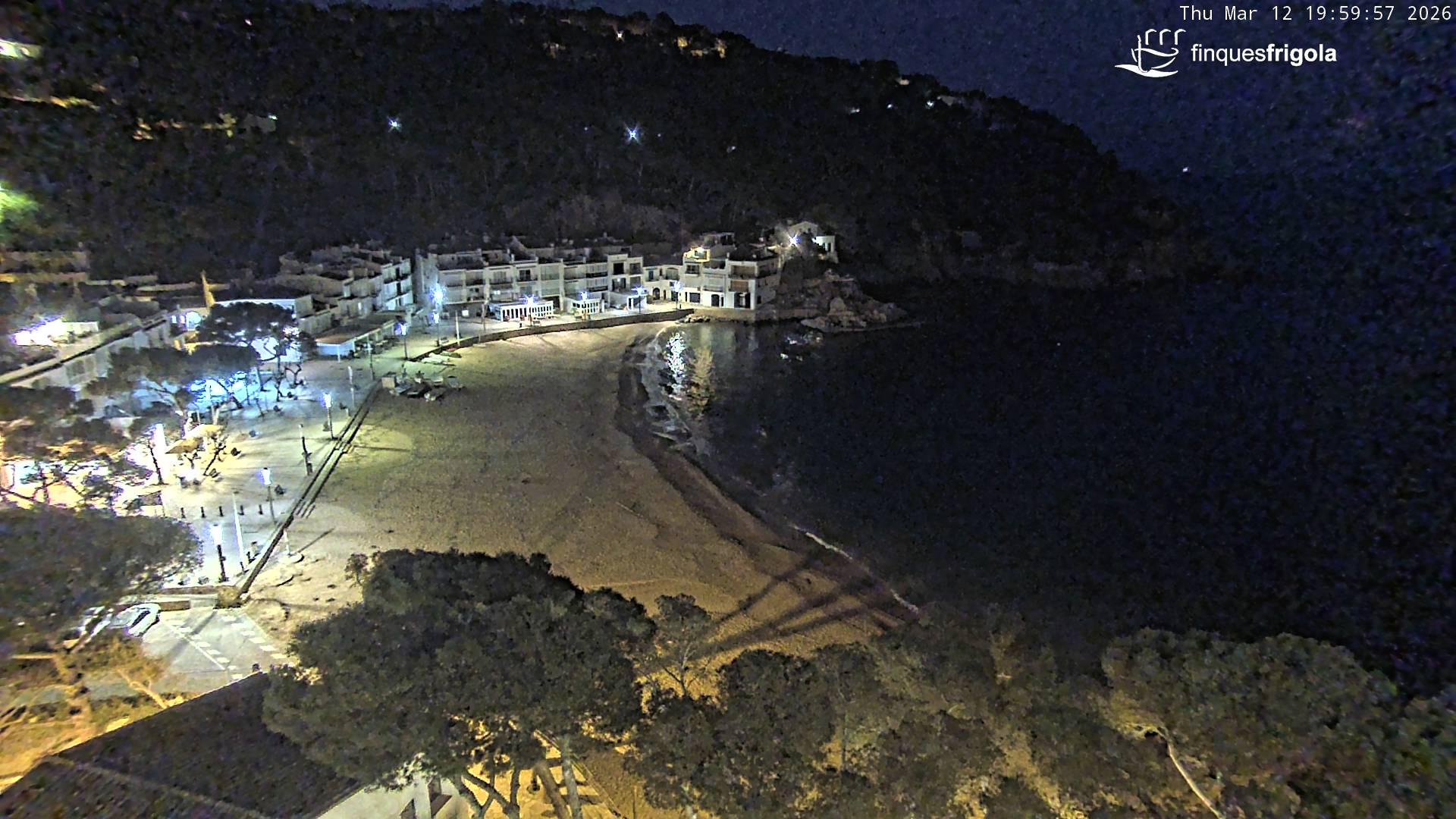 Webcam de Tamariu playa