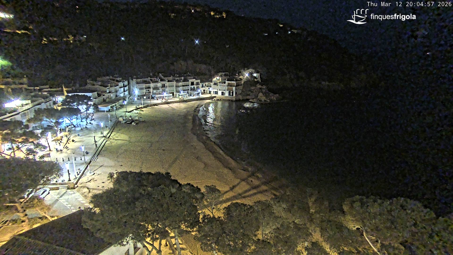 Webcam de Tamariu playa