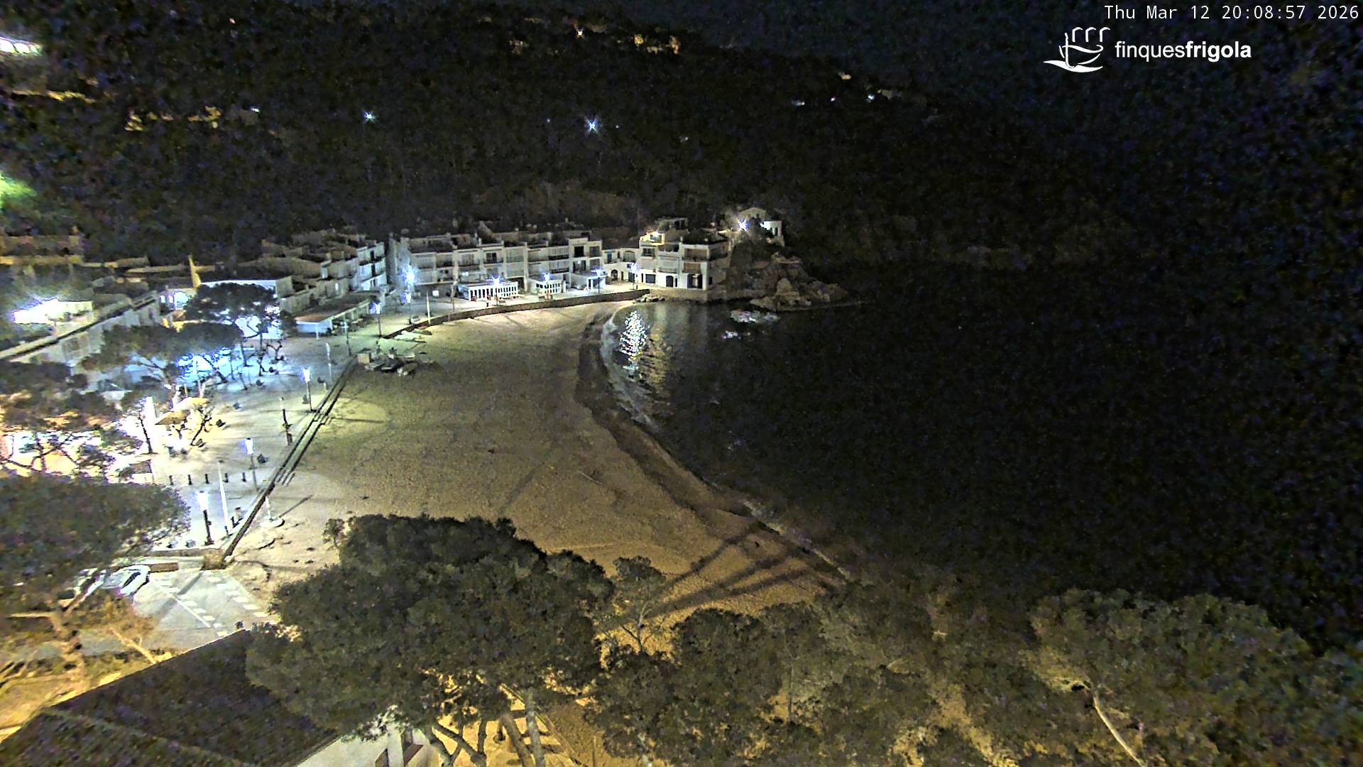 Webcam de Tamariu playa
