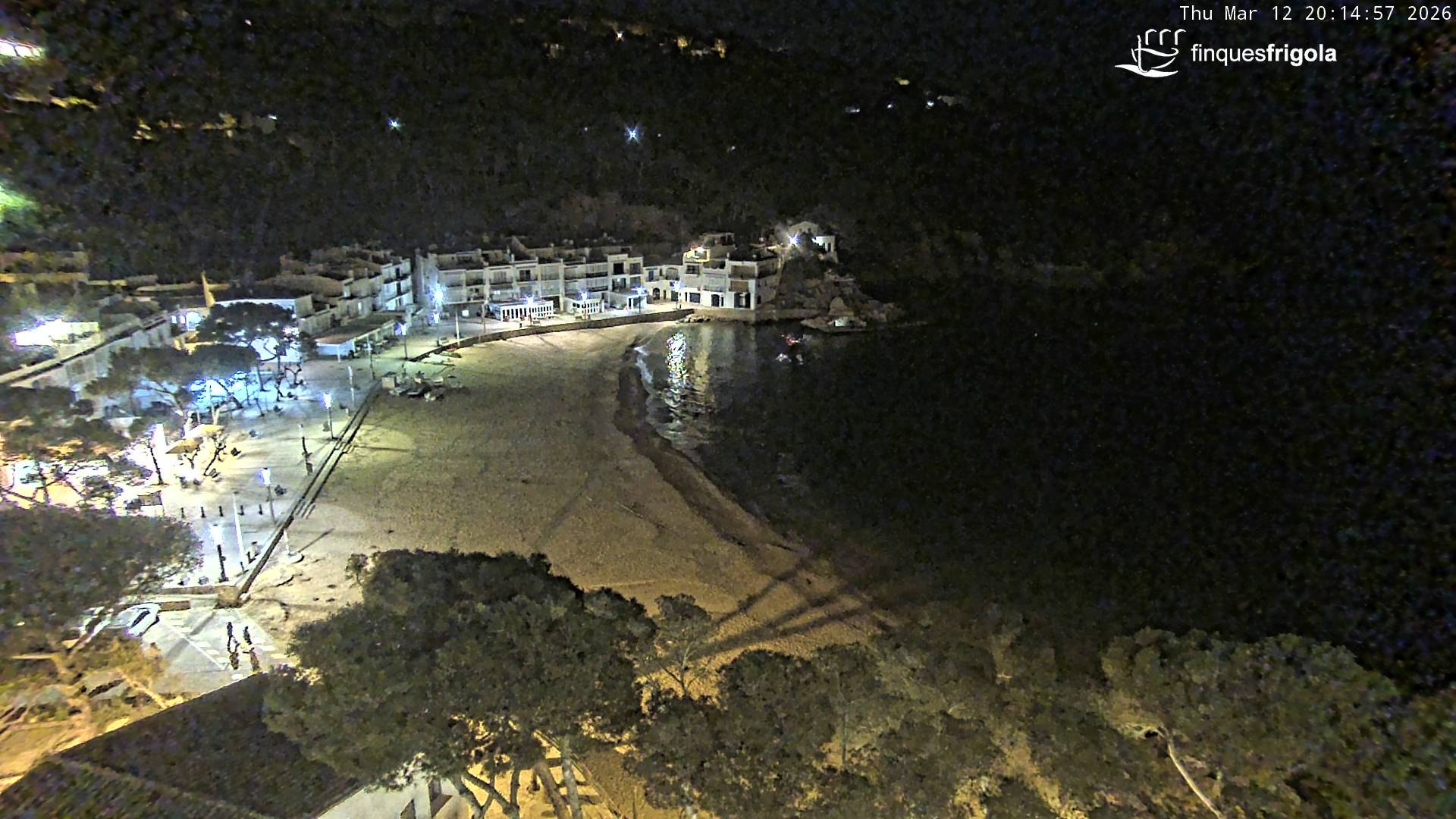 Webcam de Tamariu playa