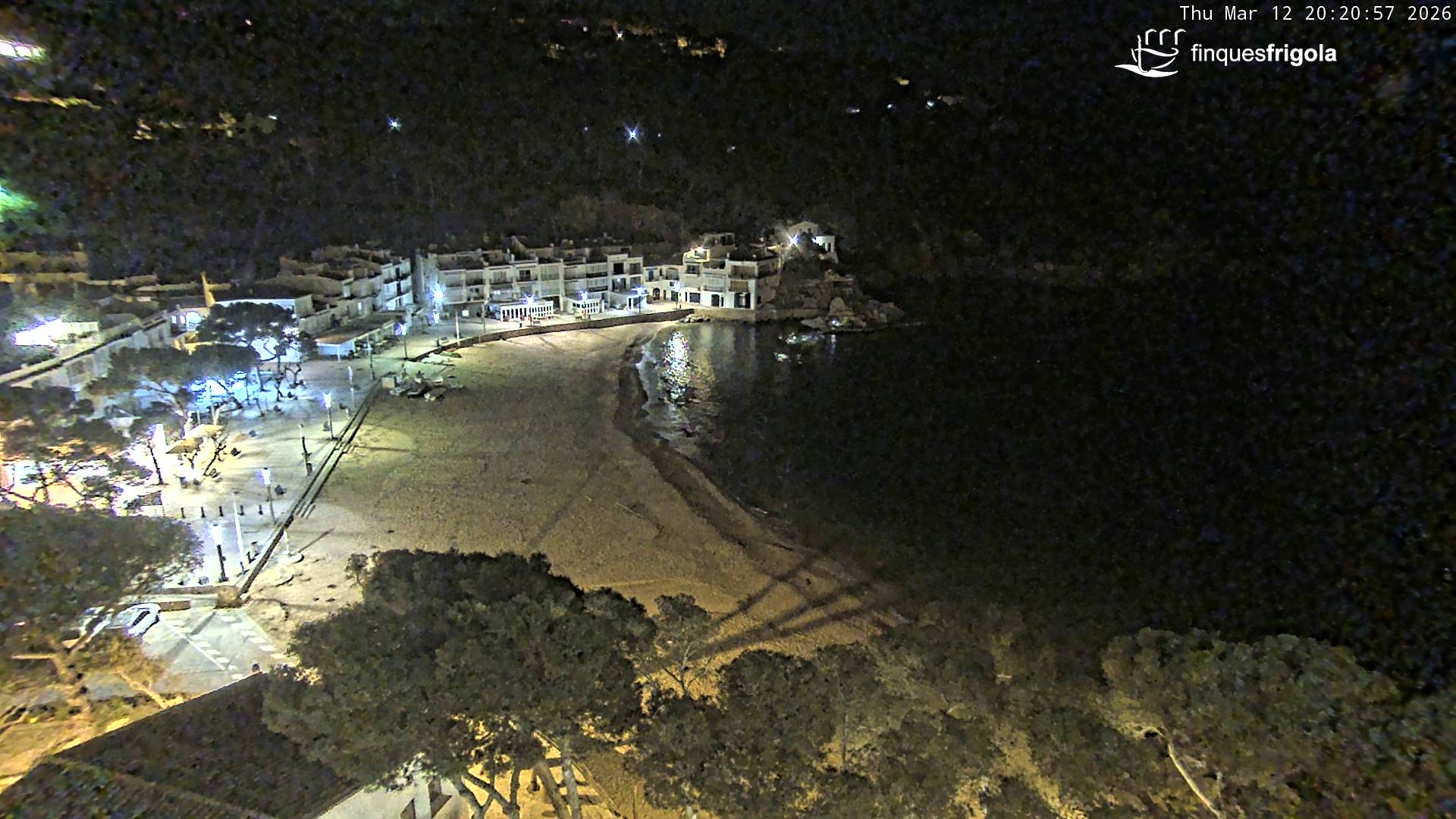 Webcam de Tamariu playa