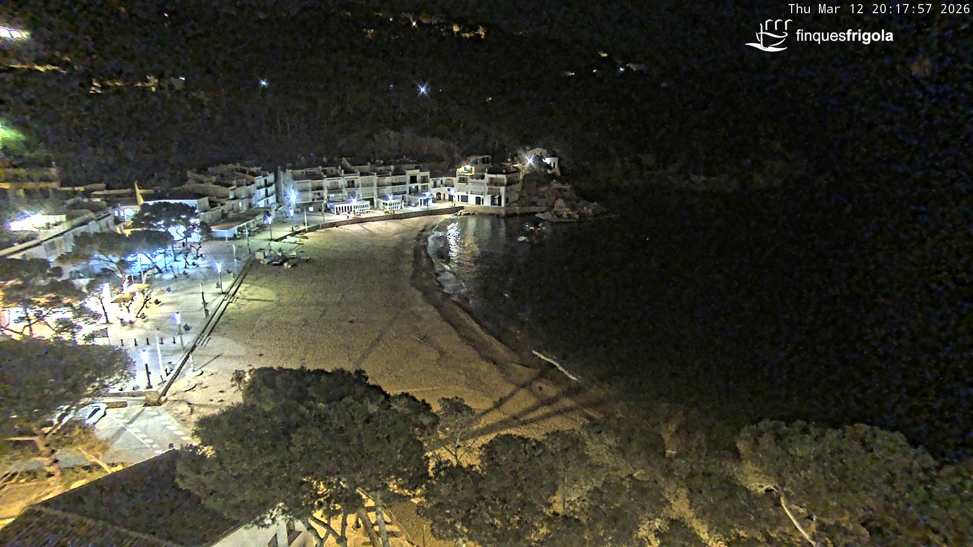 Webcam de Tamariu playa