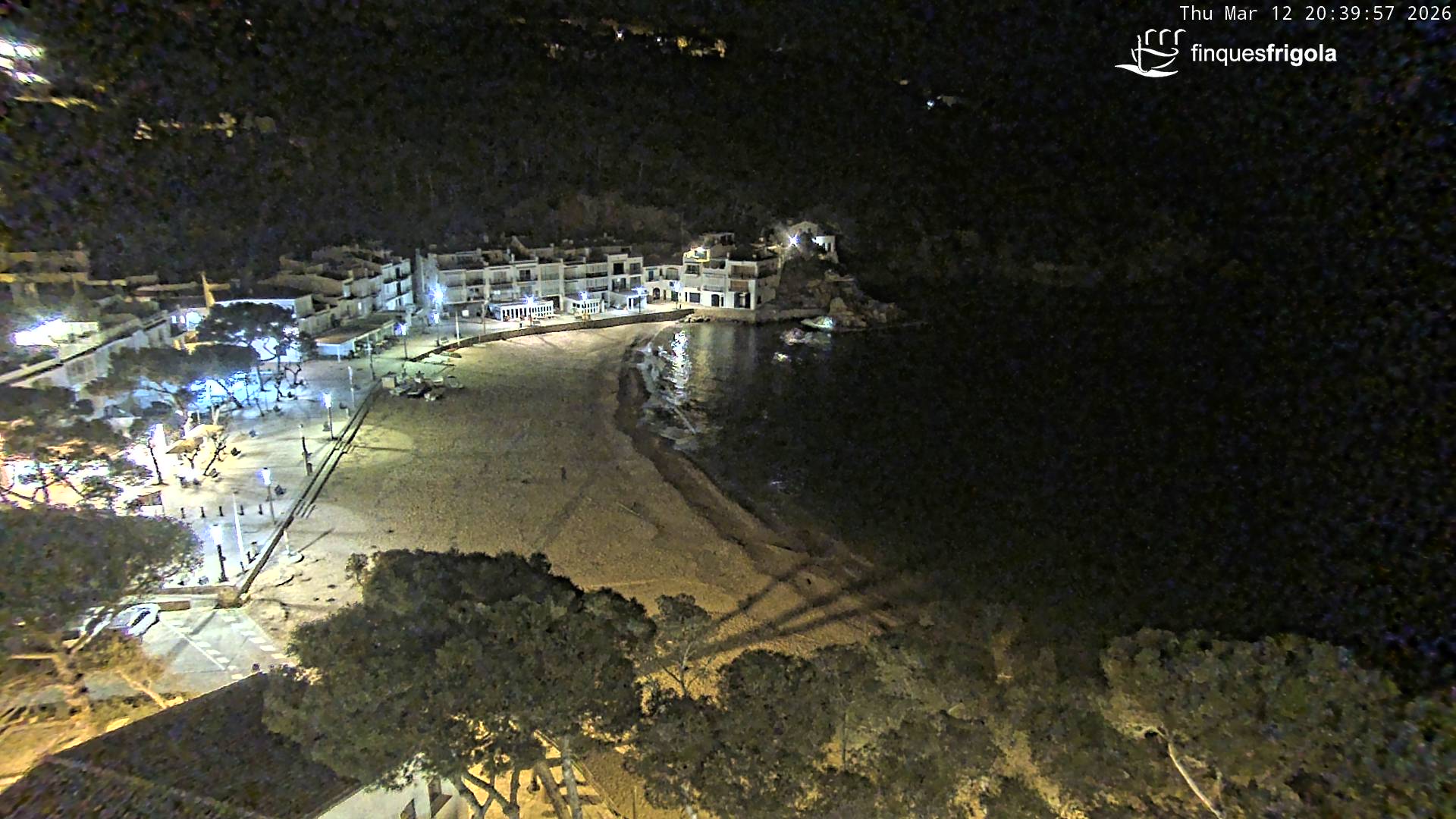 Webcam de Tamariu playa