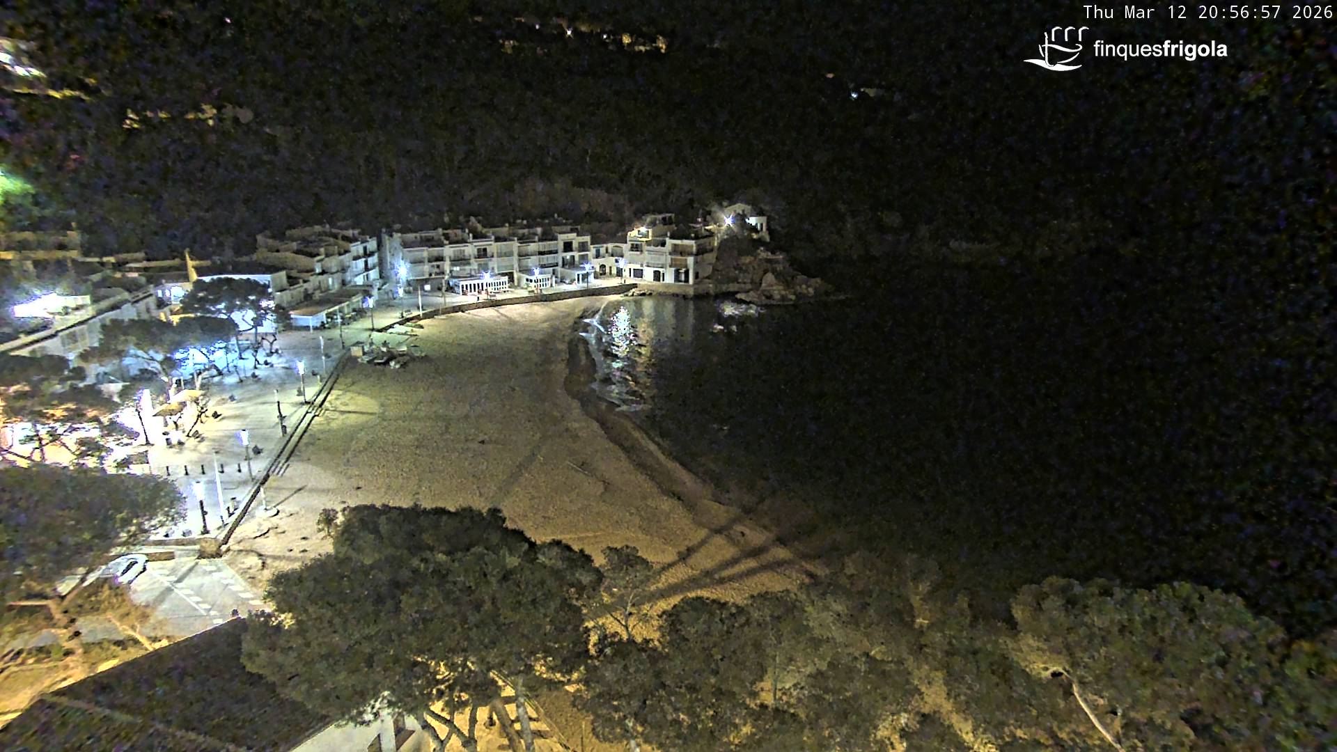 Webcam de Tamariu playa