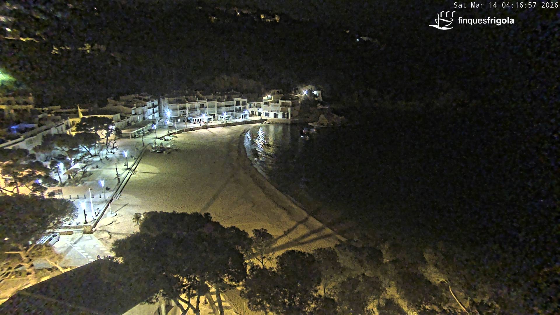 Webcam de Tamariu playa
