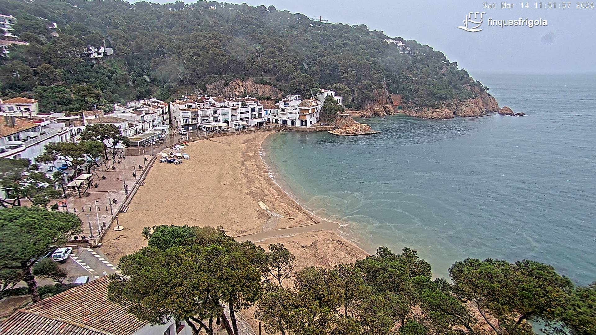 Webcam de Tamariu playa