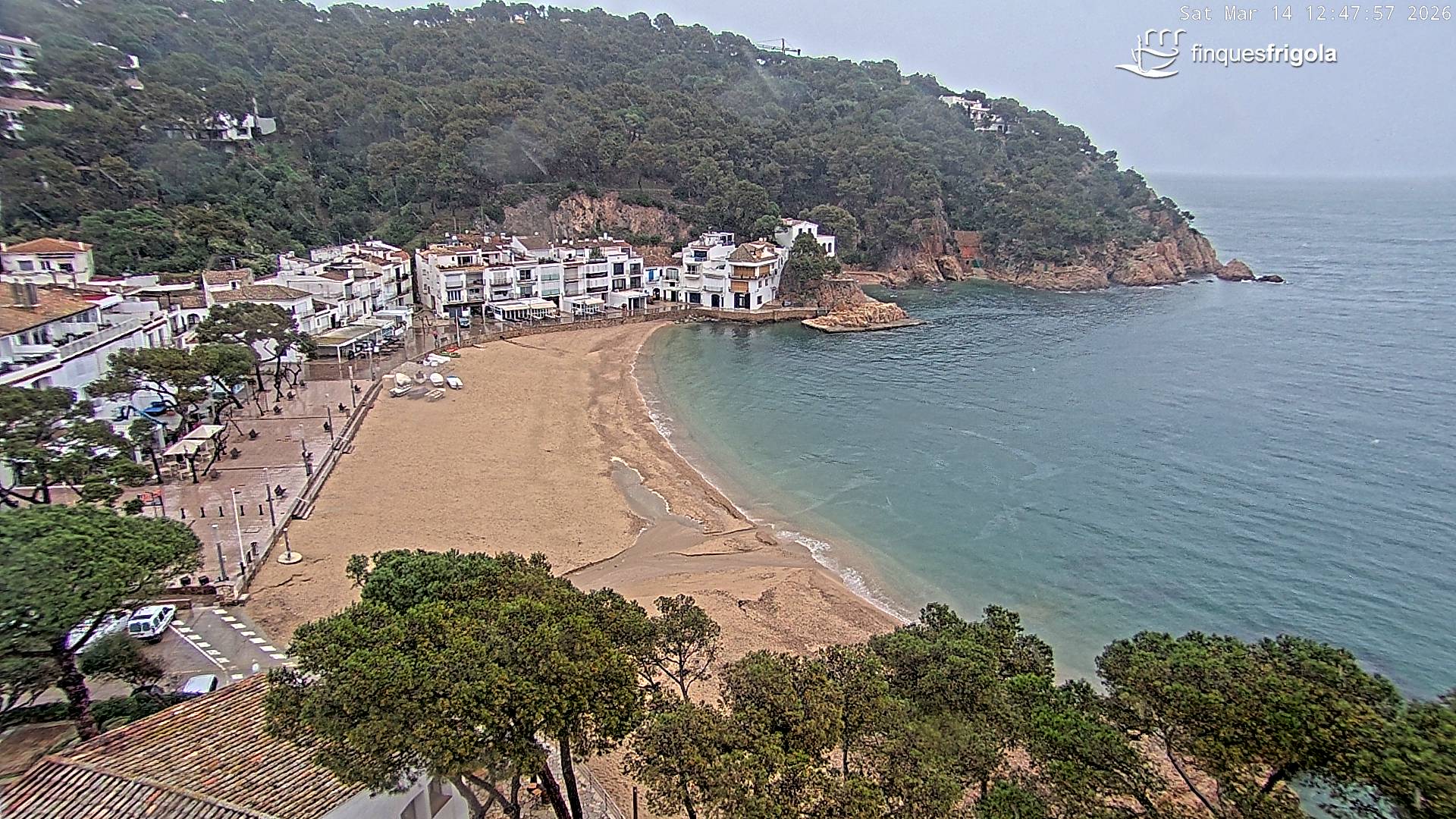 Webcam de Tamariu playa