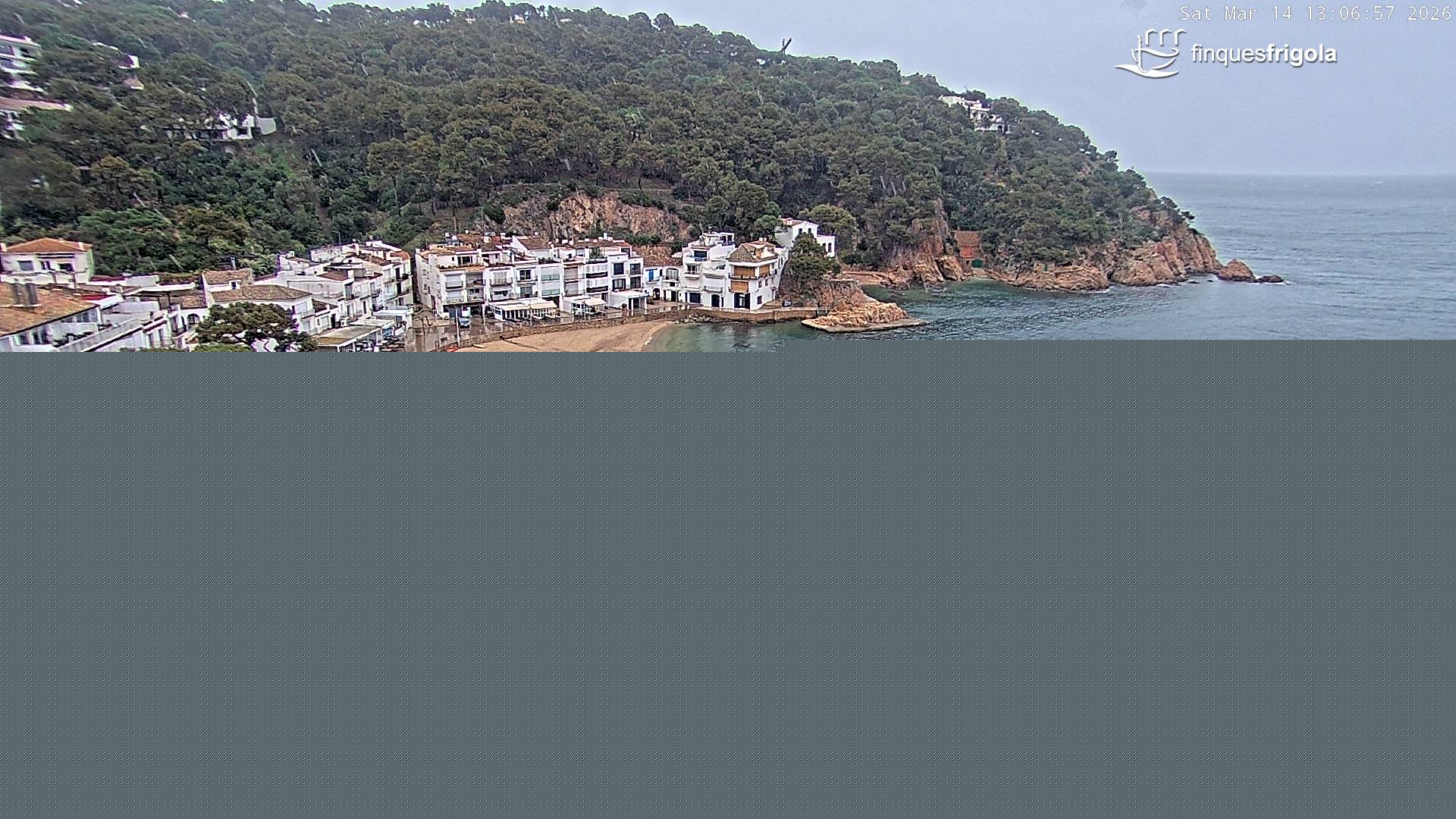 Webcam de Tamariu playa