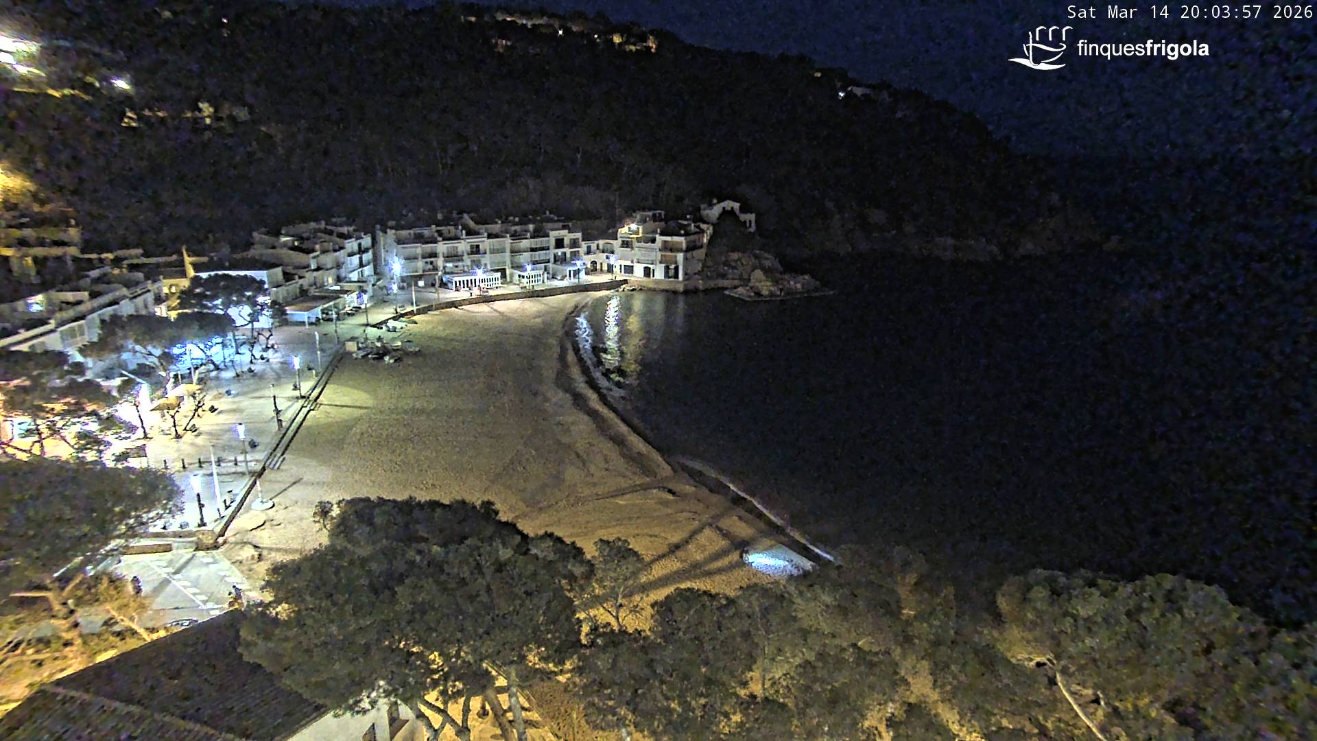 Webcam de Tamariu playa